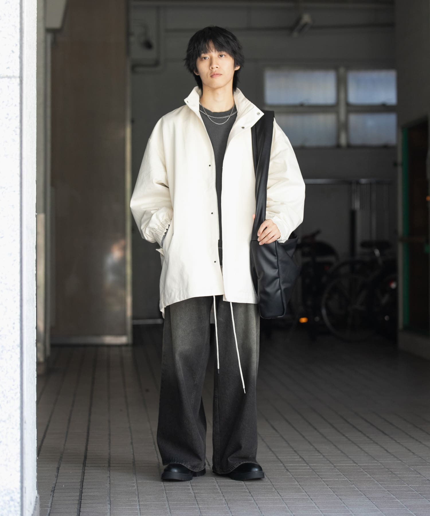 身長：172cm サイズ：L