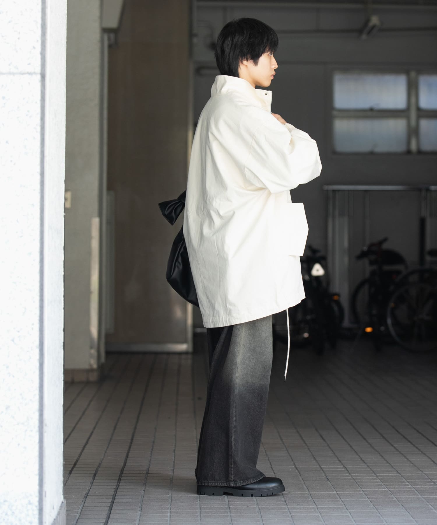 身長：172cm サイズ：L