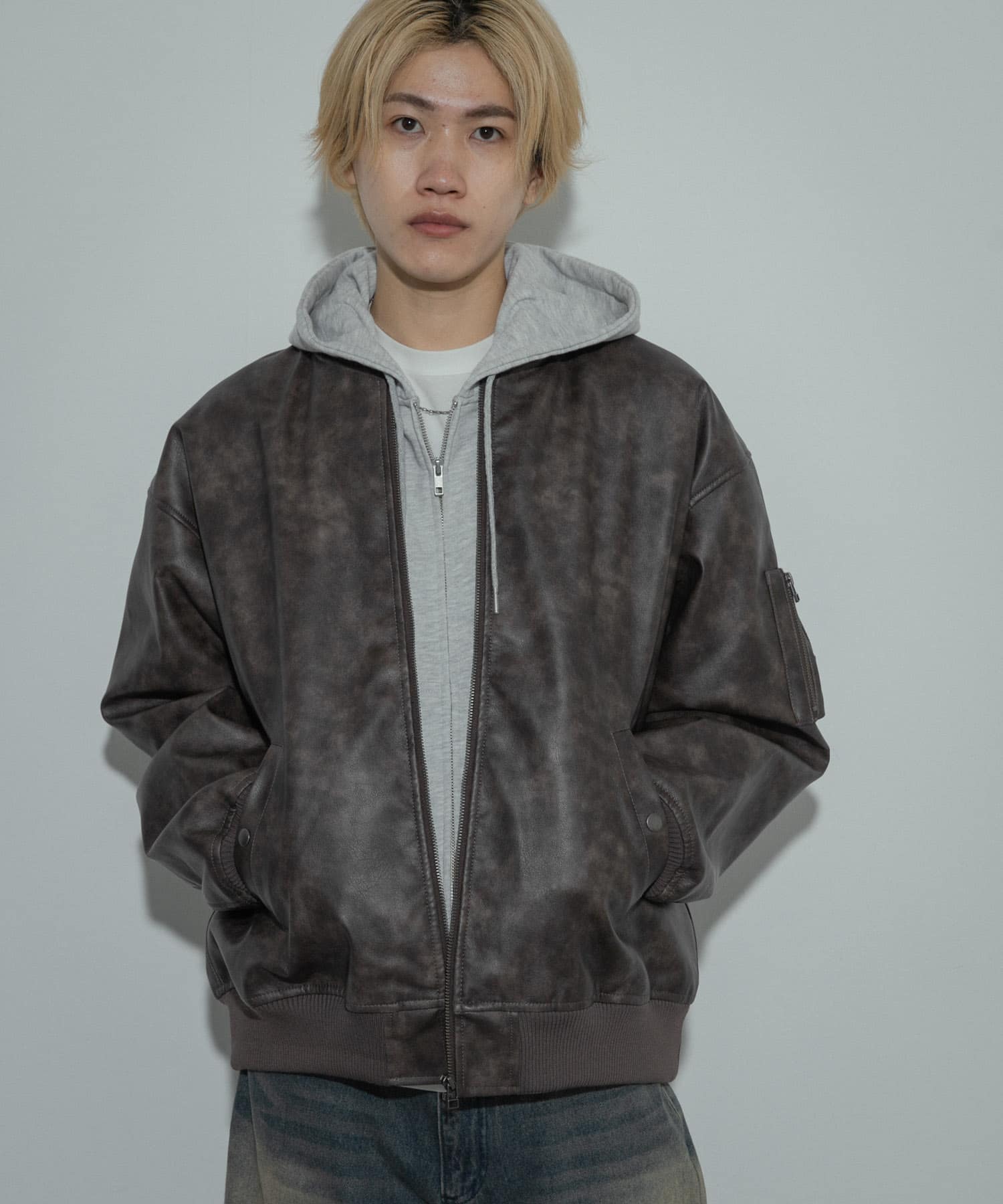 身長：176cm サイズ：L
