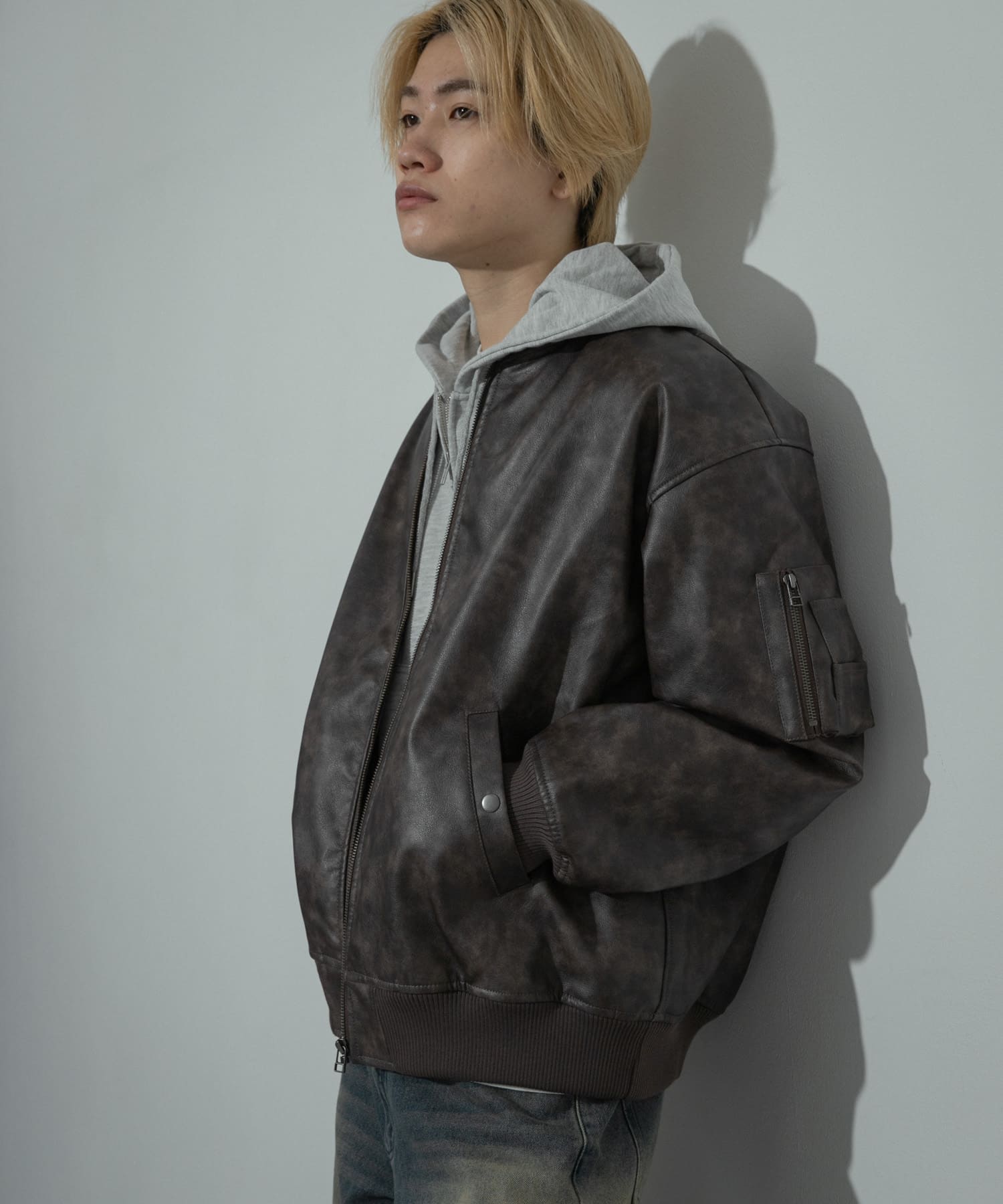 身長：176cm サイズ：L