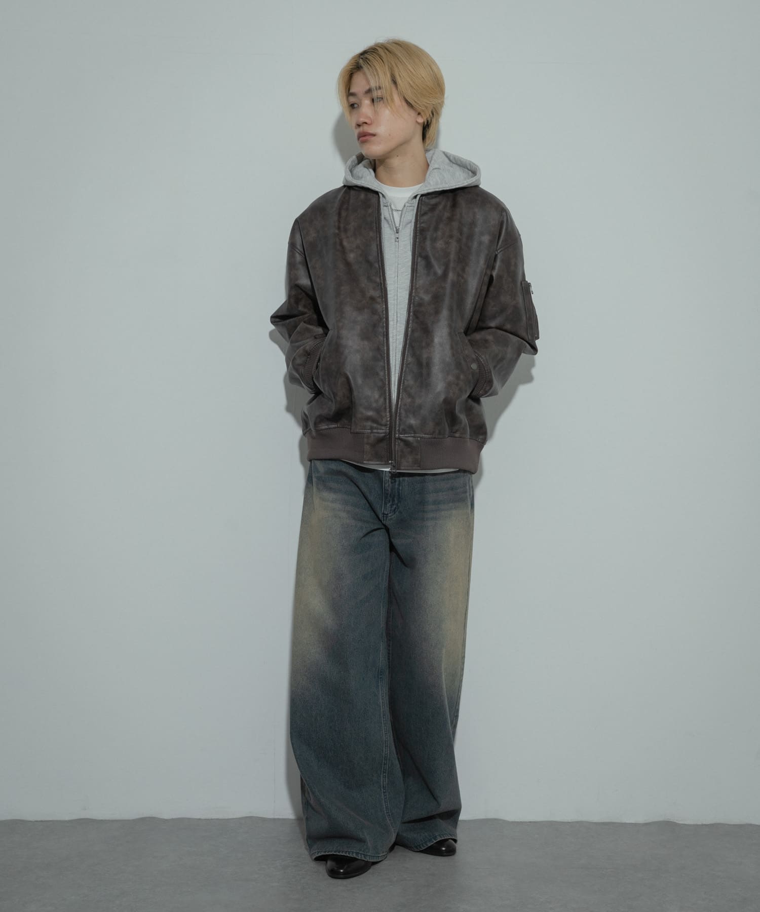 身長：176cm サイズ：L