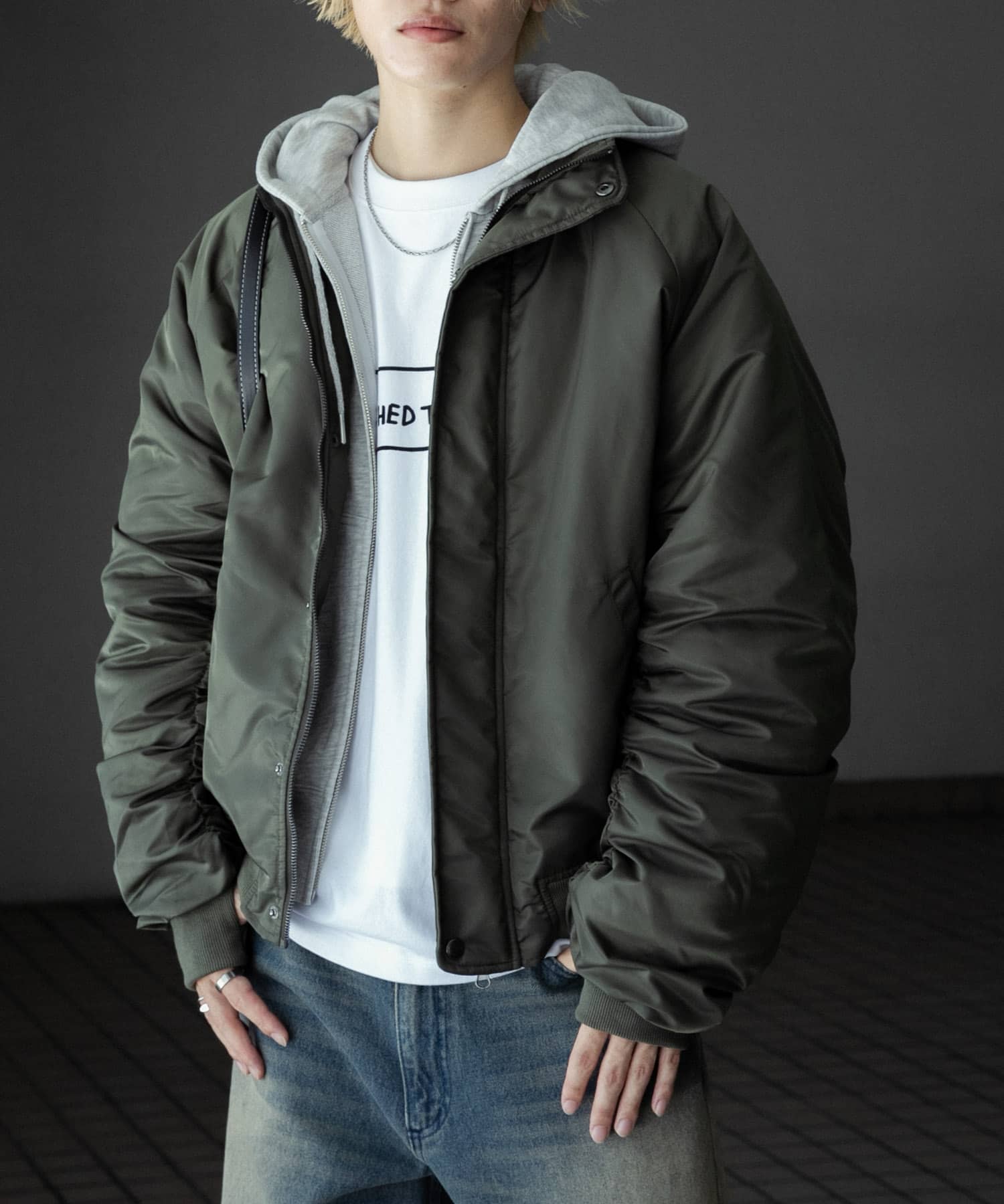 身長：176cm サイズ：L