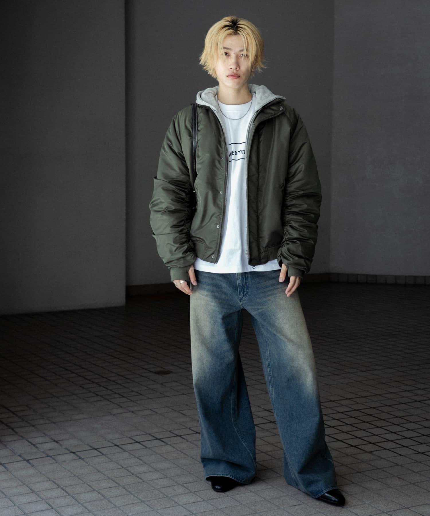 身長：176cm サイズ：L