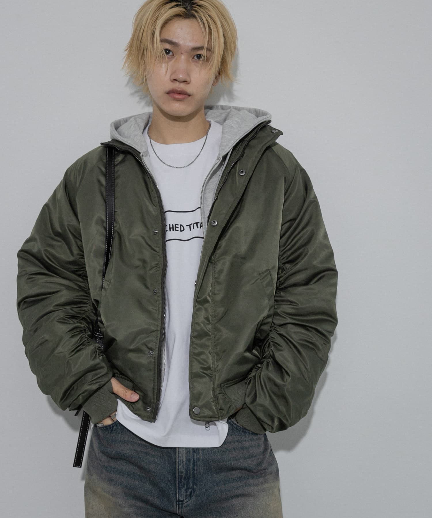 身長：176cm サイズ：L