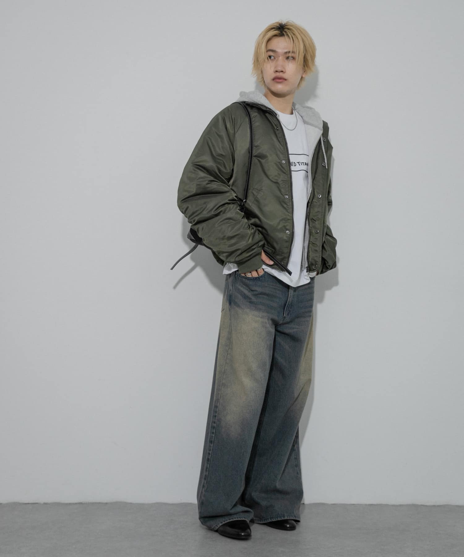 身長：176cm サイズ：L