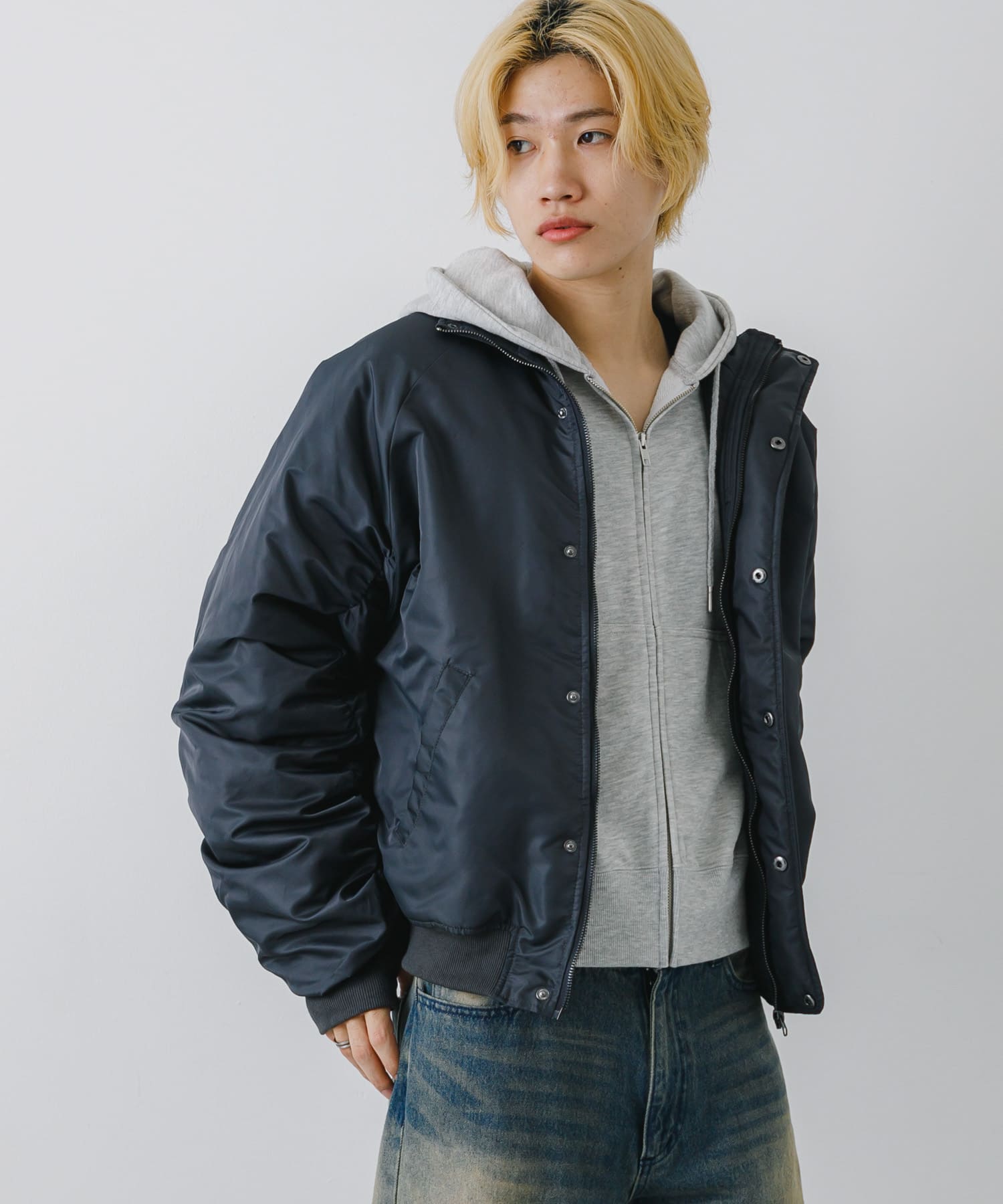 身長：176cm サイズ：L