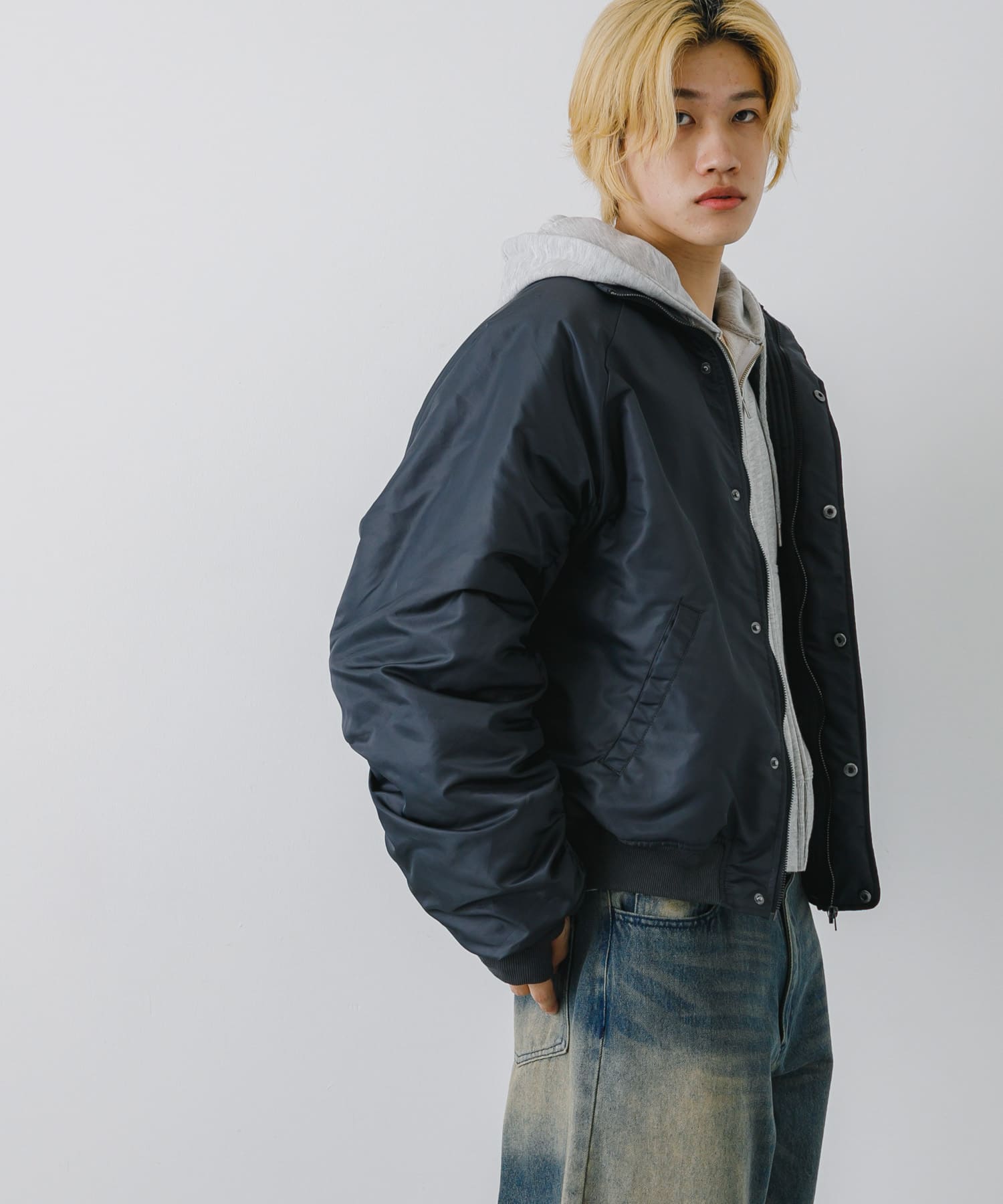 身長：176cm サイズ：L
