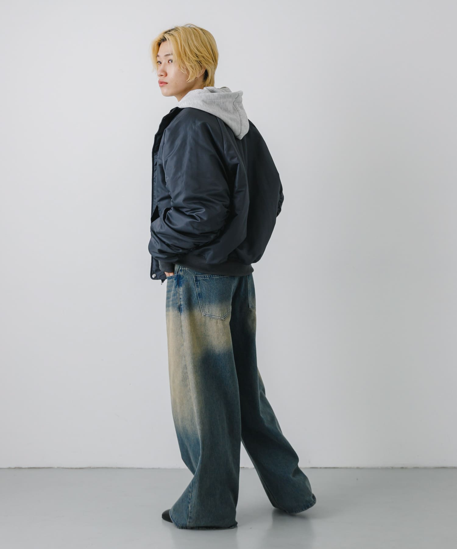 身長：176cm サイズ：L