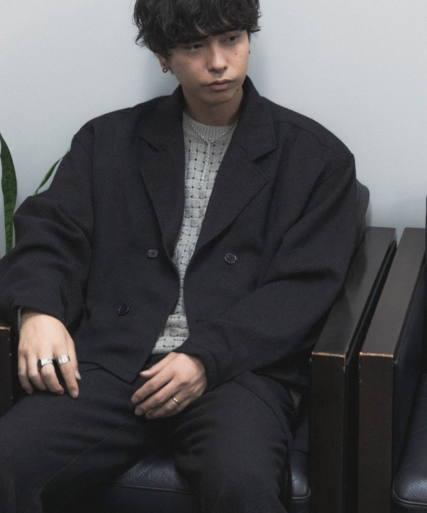 身長：181cm サイズ：L