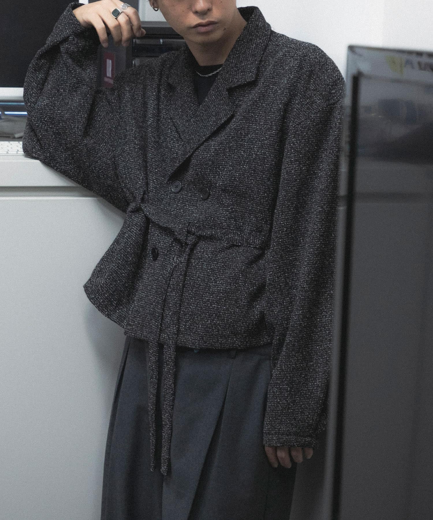 身長：181cm サイズ：L