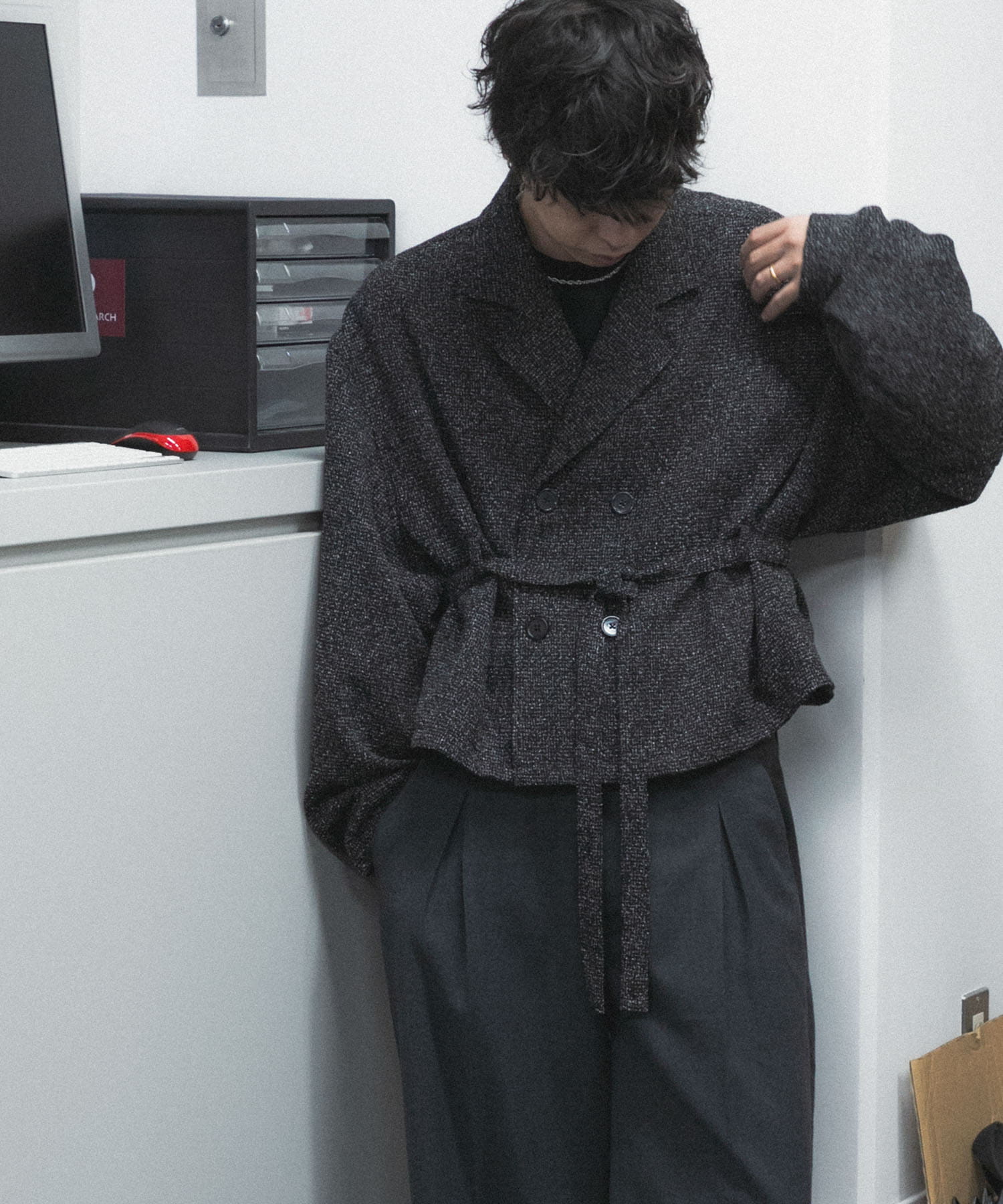 身長：181cm サイズ：L