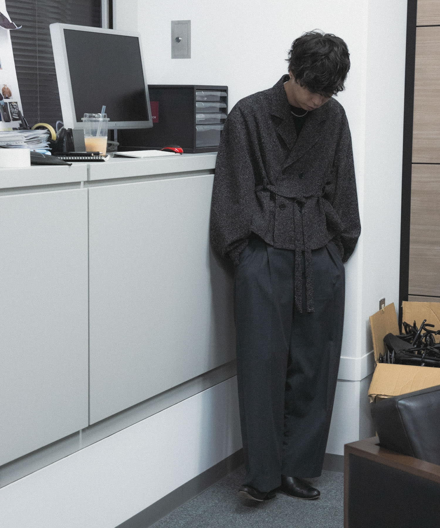身長：181cm サイズ：L