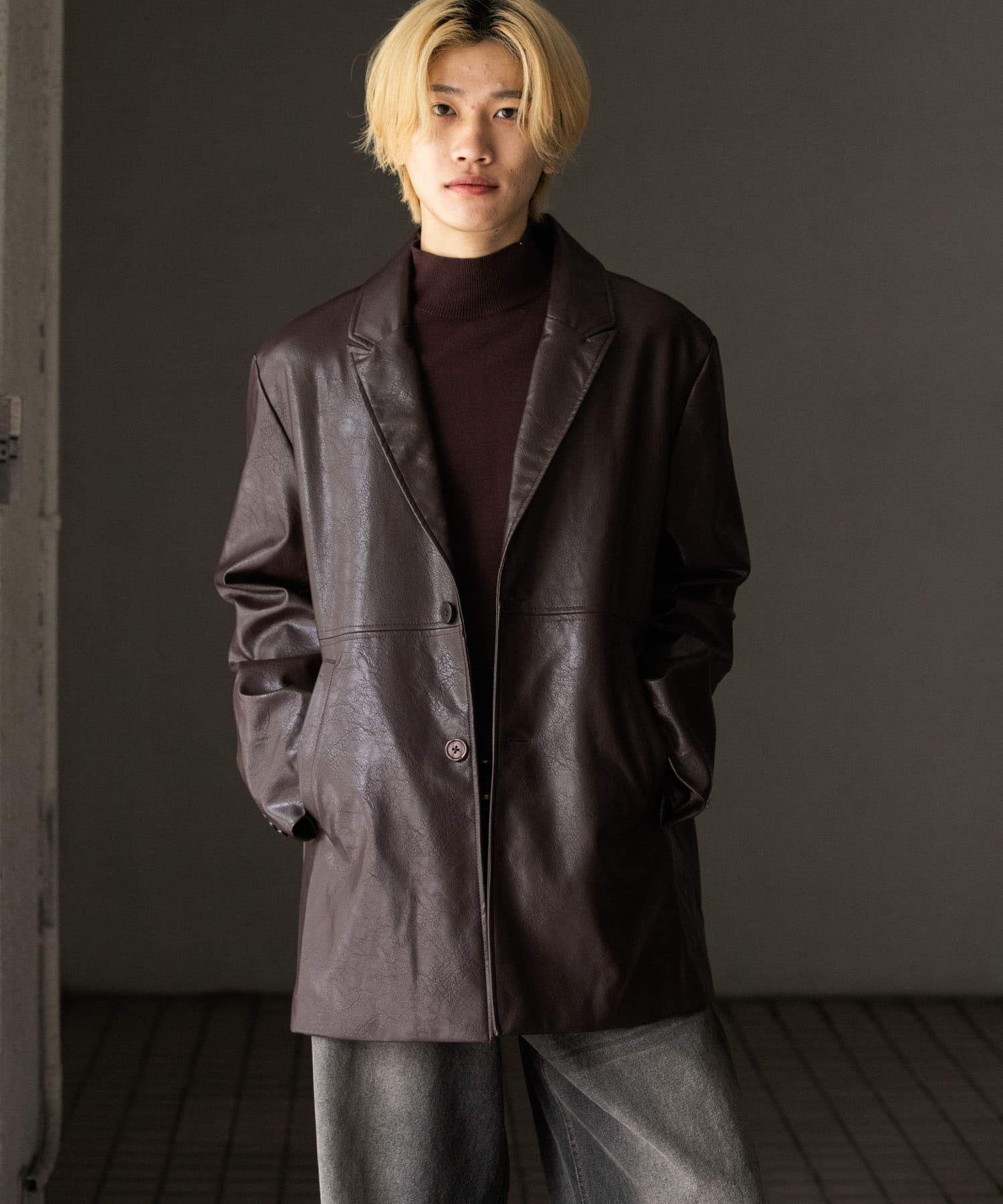 身長：176cm サイズ：L