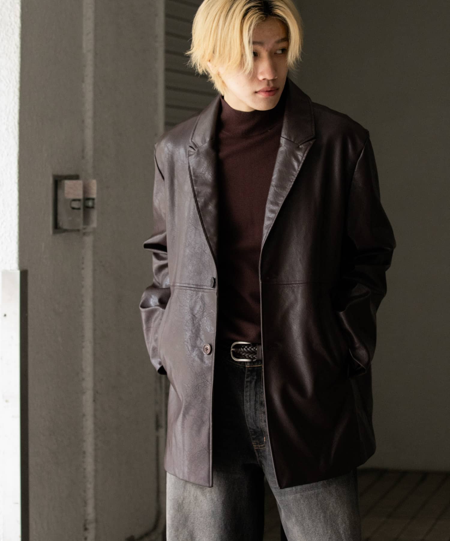 身長：176cm サイズ：L