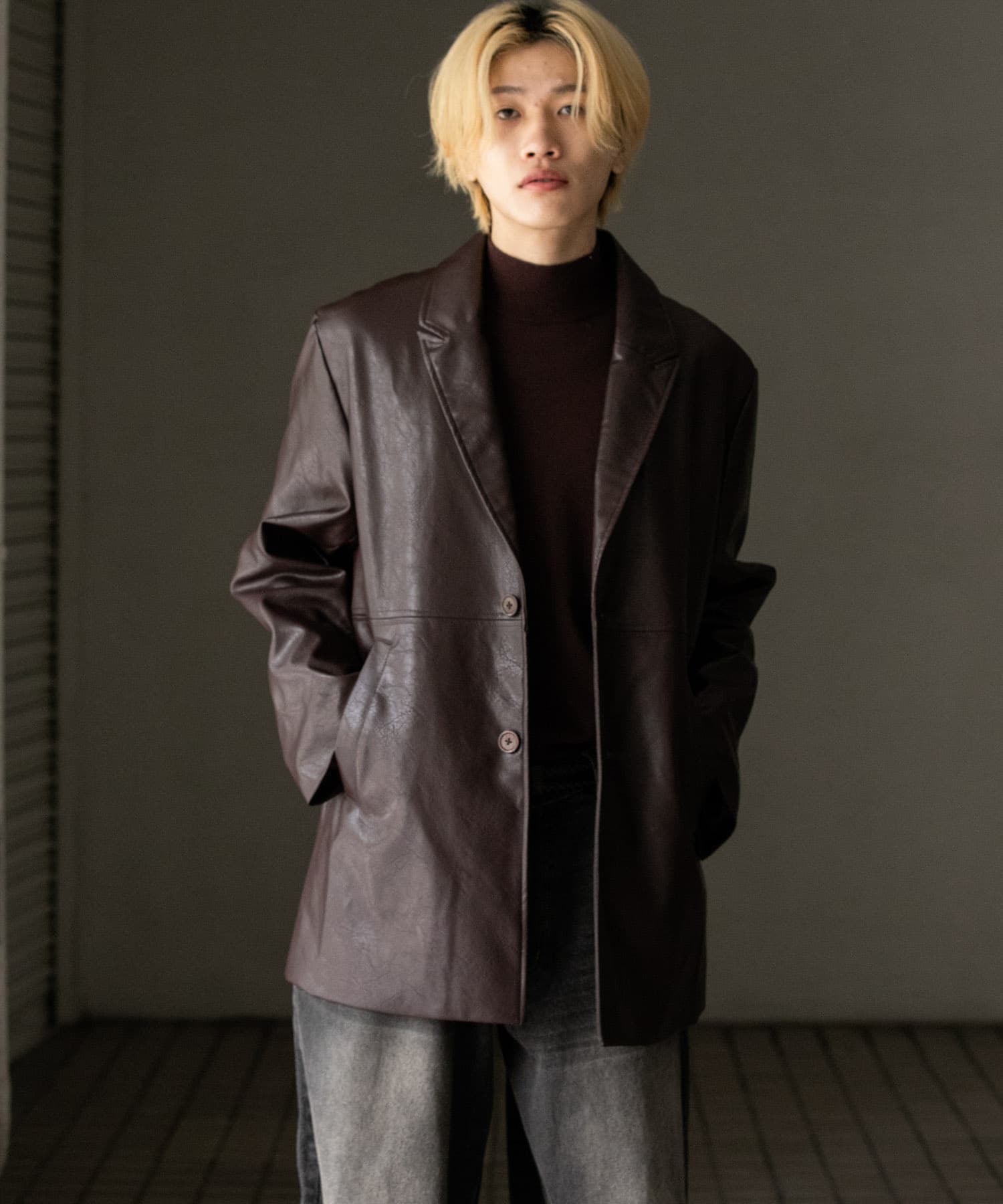身長：176cm サイズ：L