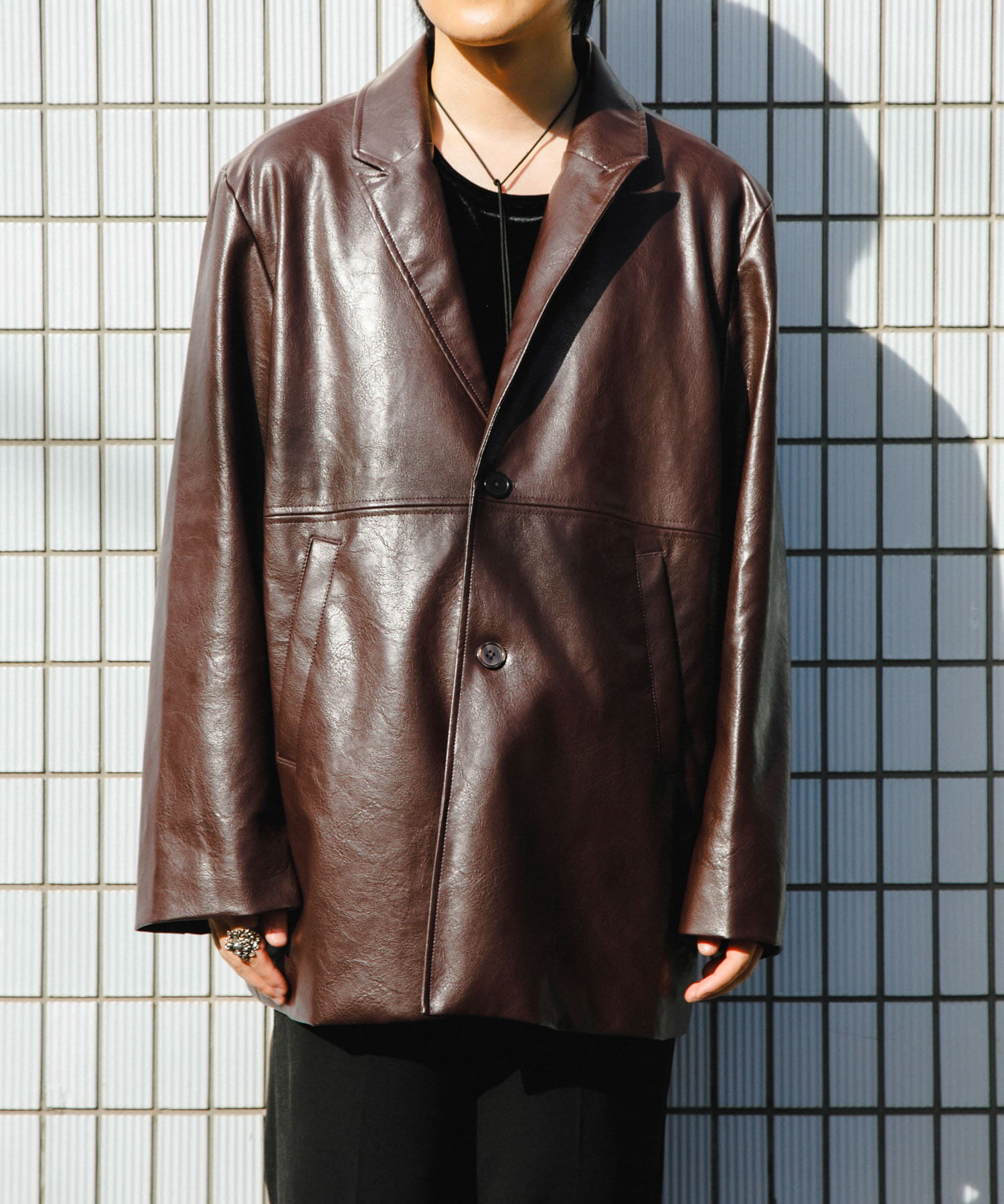 身長：175cm サイズ：L
