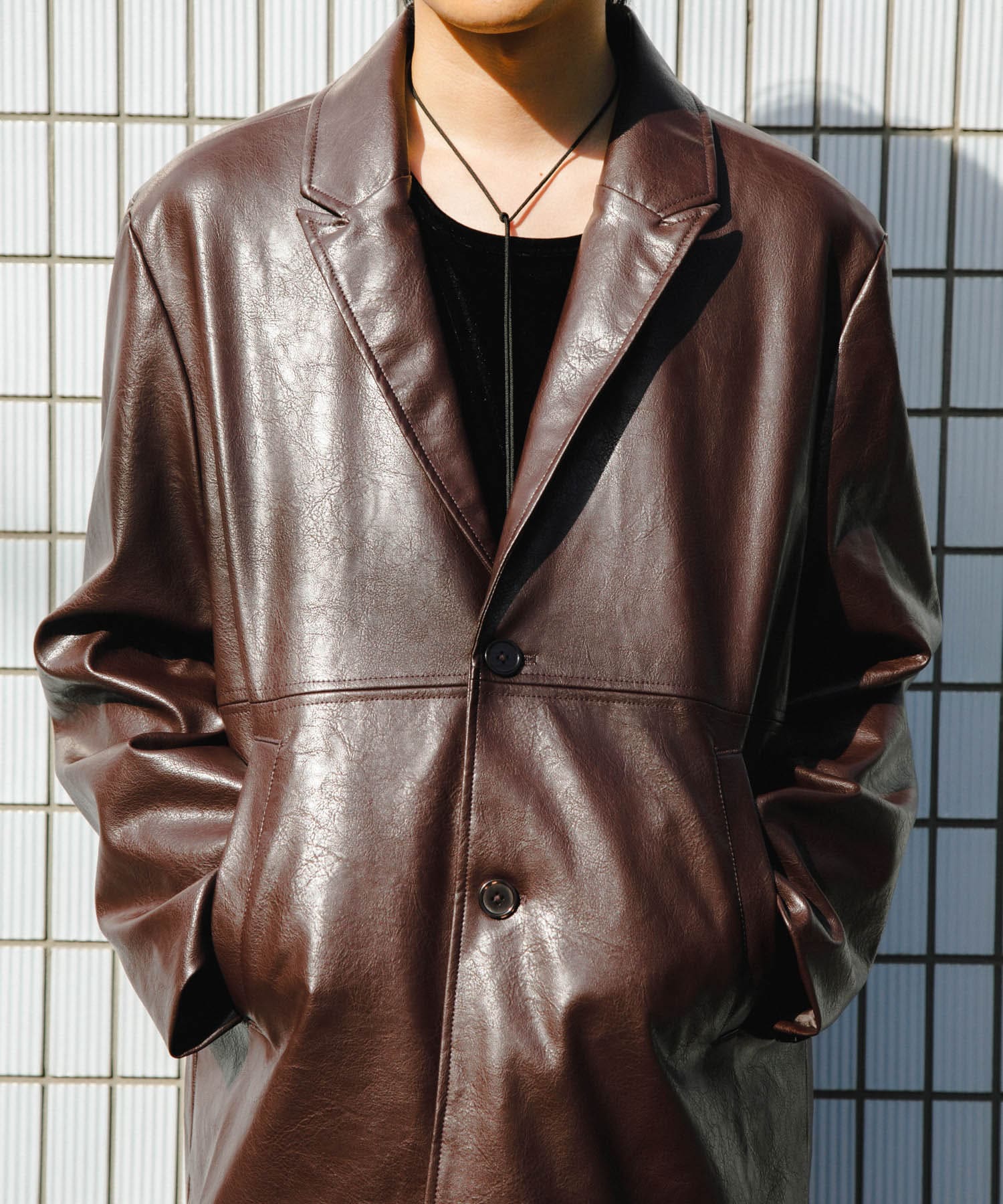 身長：175cm サイズ：L