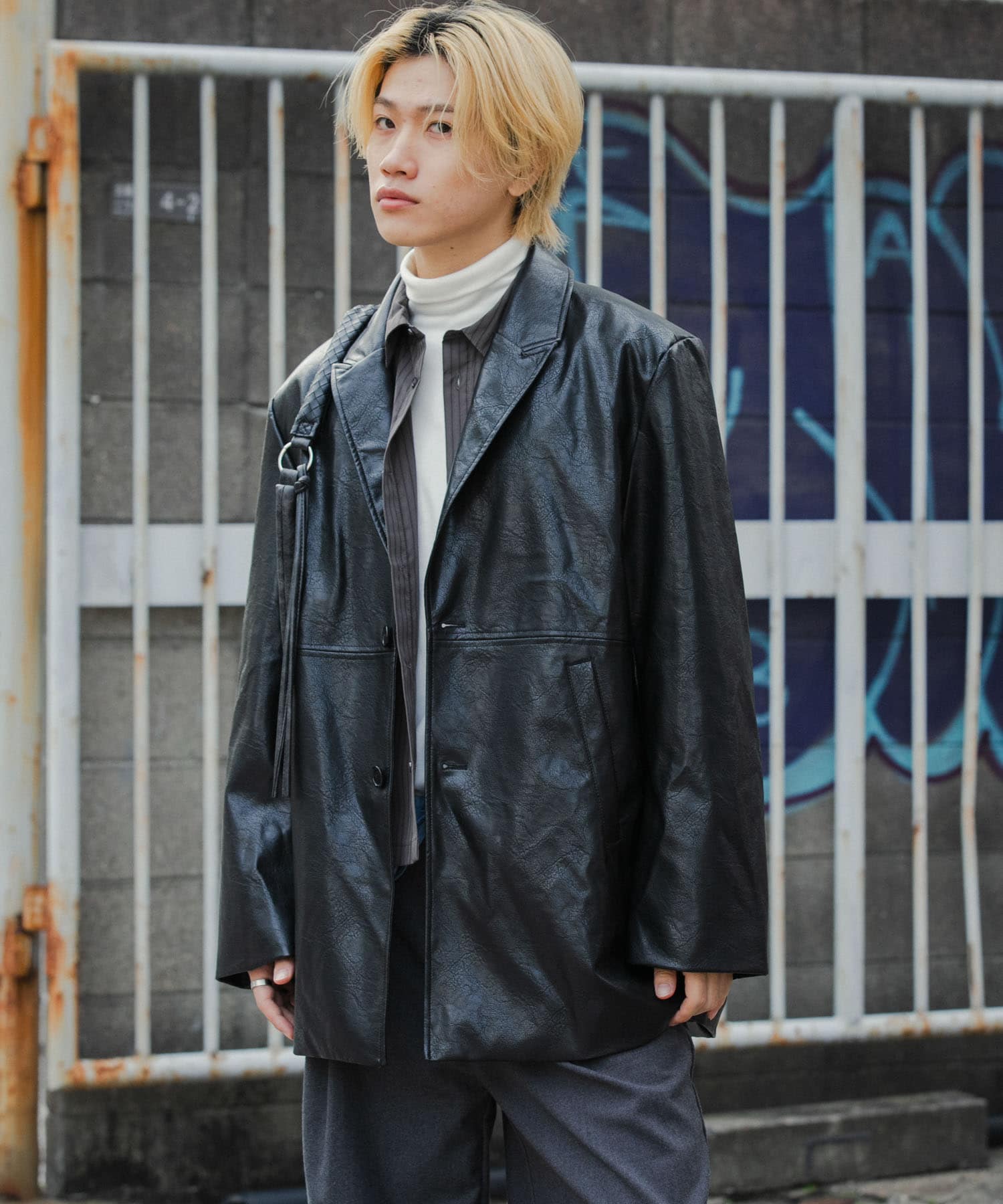 身長：176cm サイズ：L