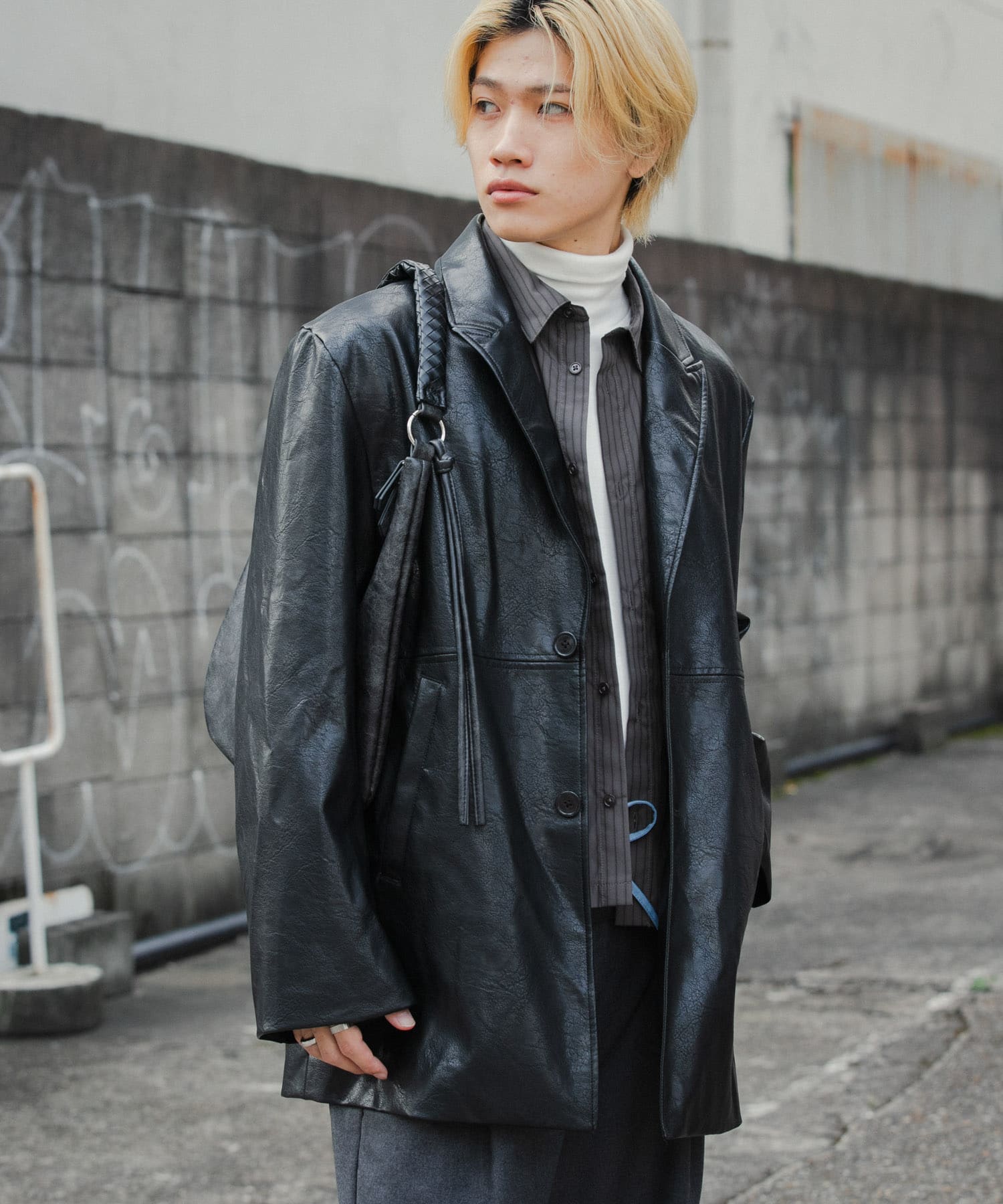 身長：176cm サイズ：L