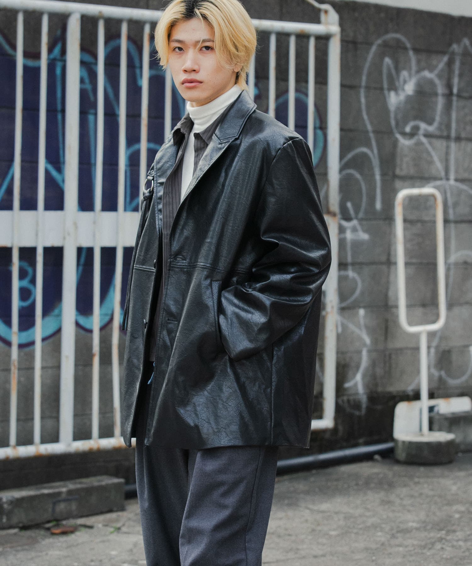 身長：176cm サイズ：L
