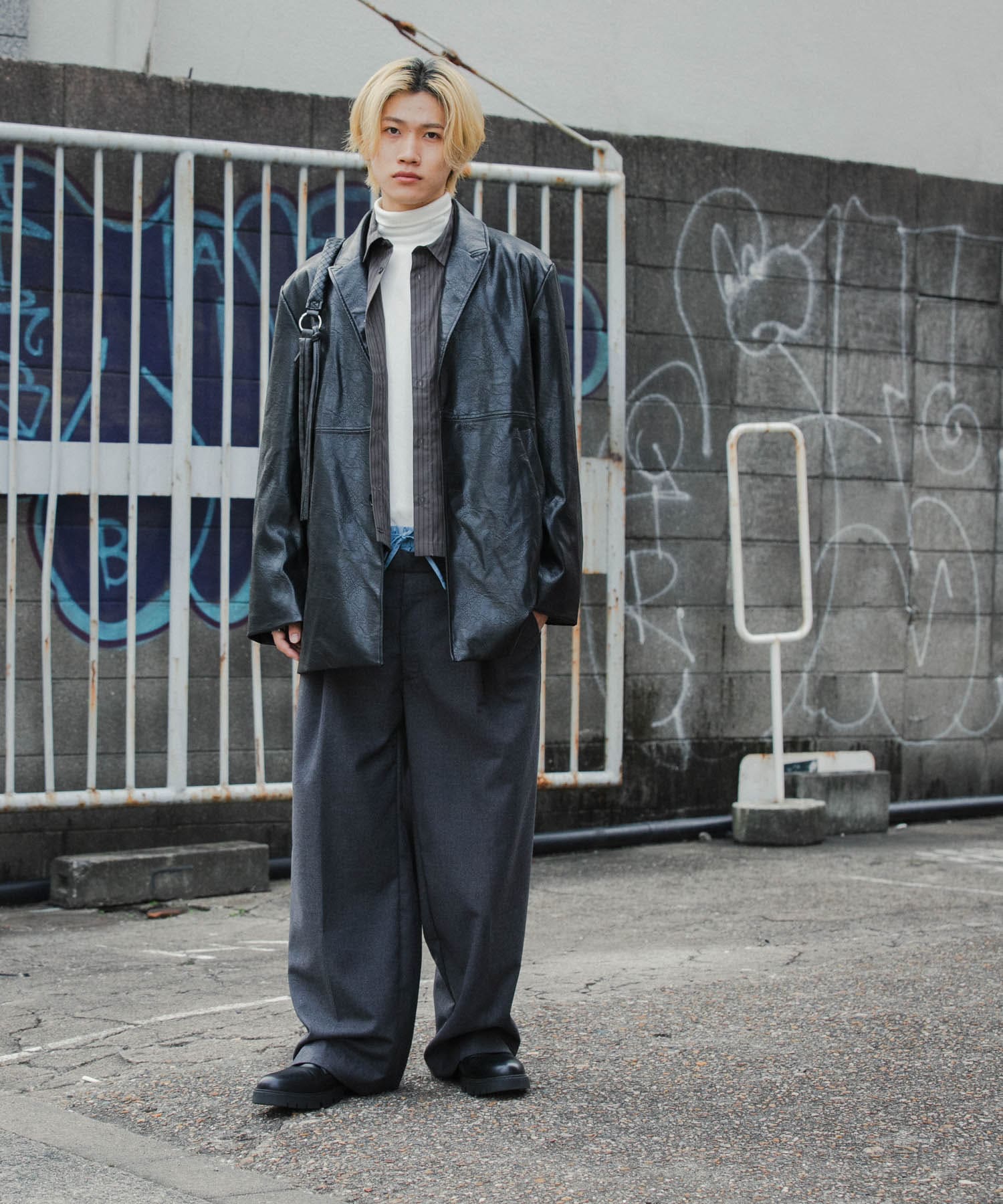 身長：176cm サイズ：L