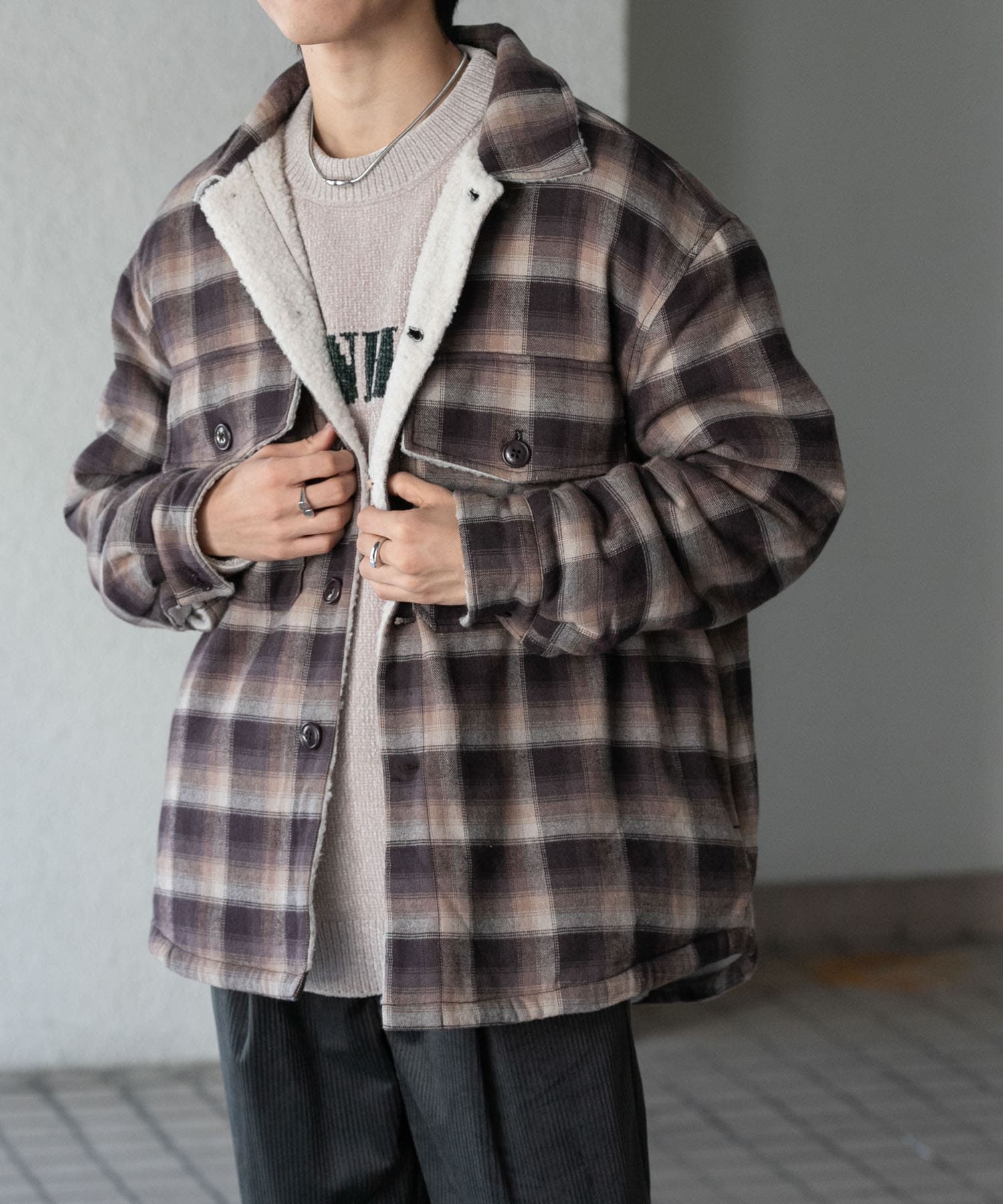 身長：172cm サイズ：L