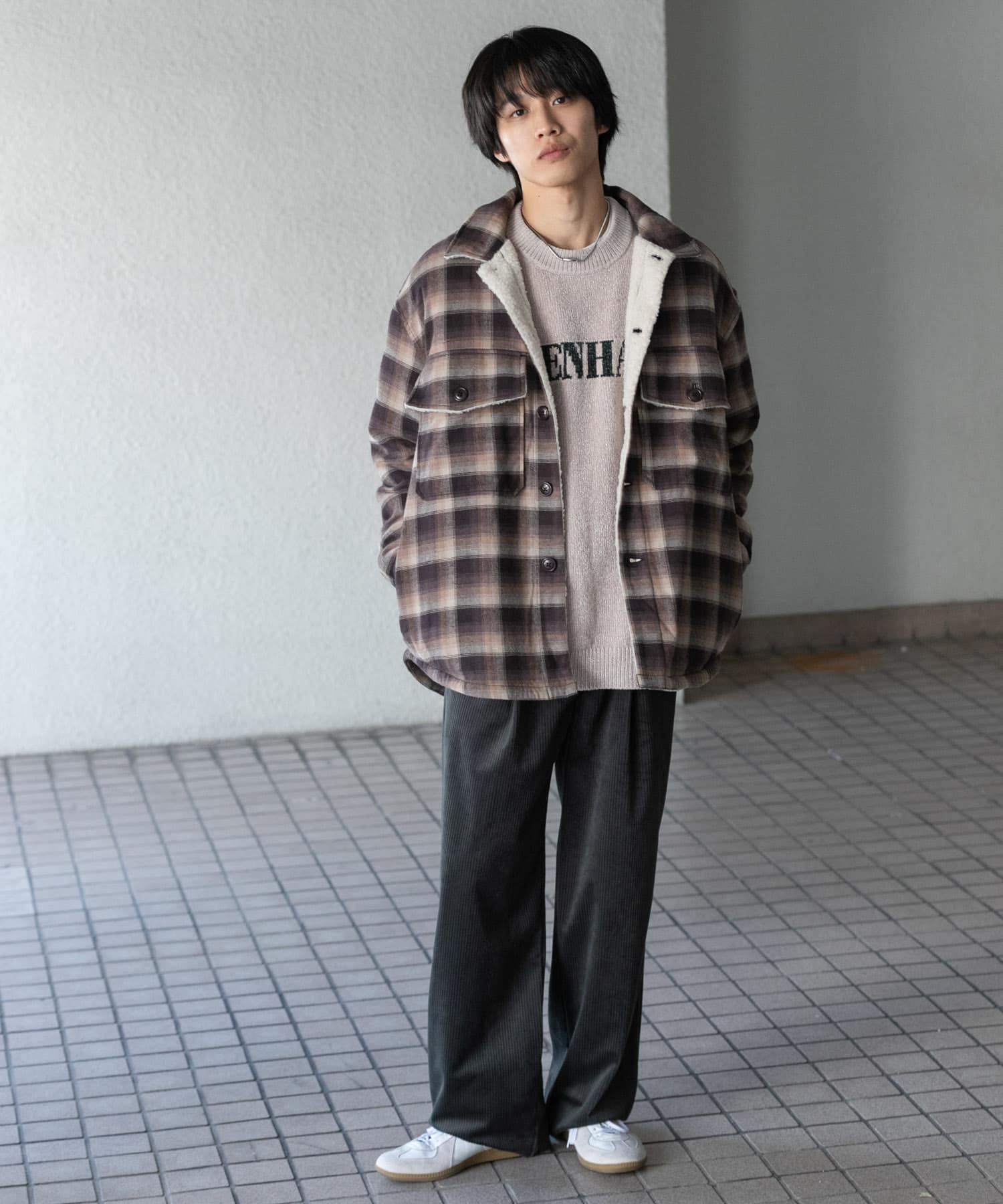 身長：172cm サイズ：L