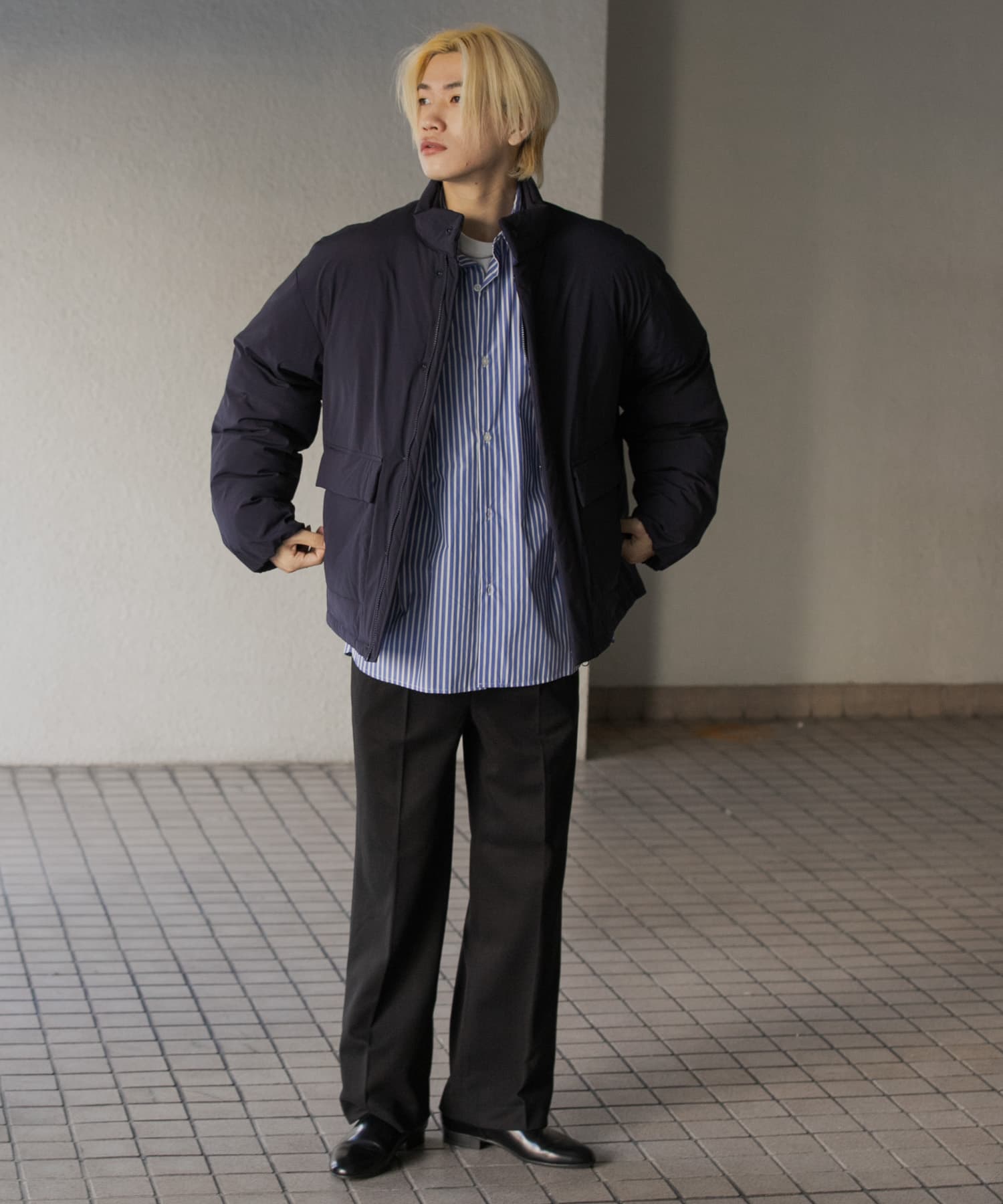 身長：176cm サイズ：L