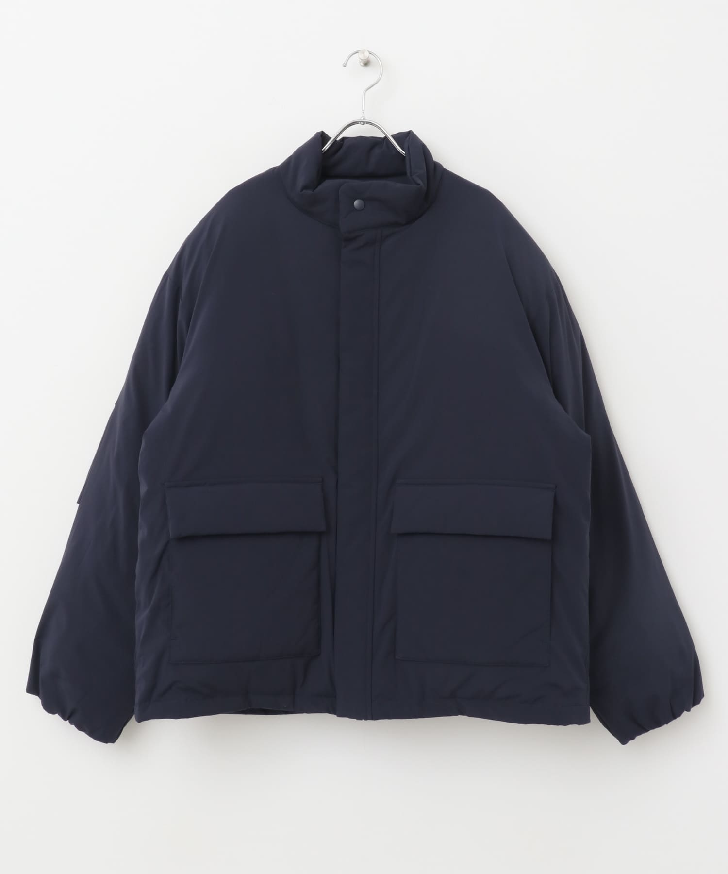 『ユニセックス』バルーンパデッドブルゾン NAVY M