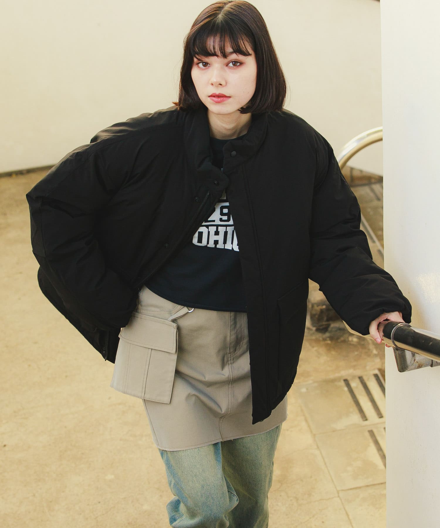 身長：168cm サイズ：M