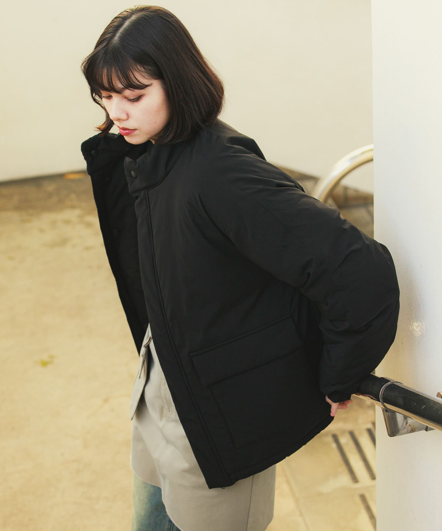 身長：168cm サイズ：M