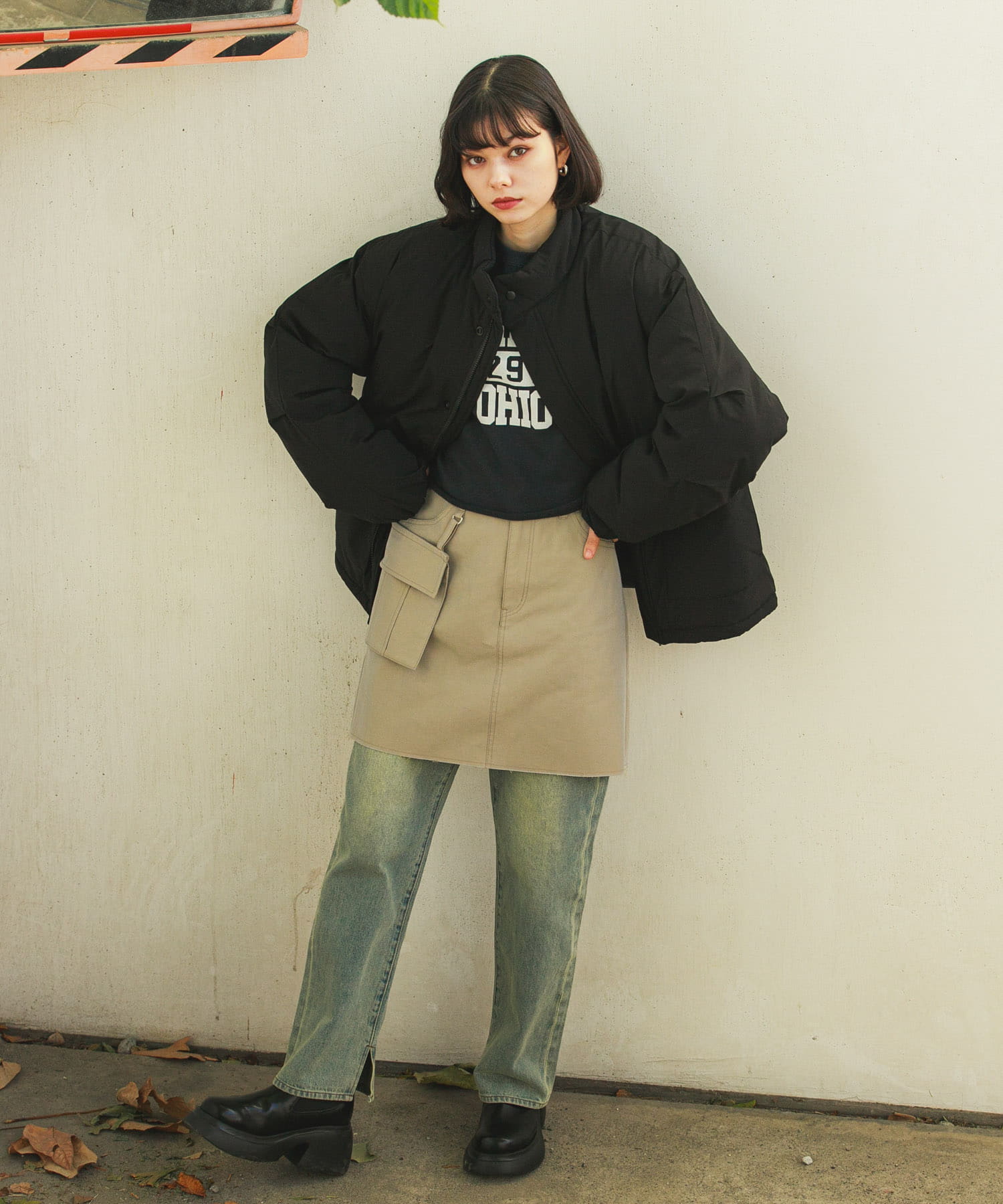 身長：168cm サイズ：M