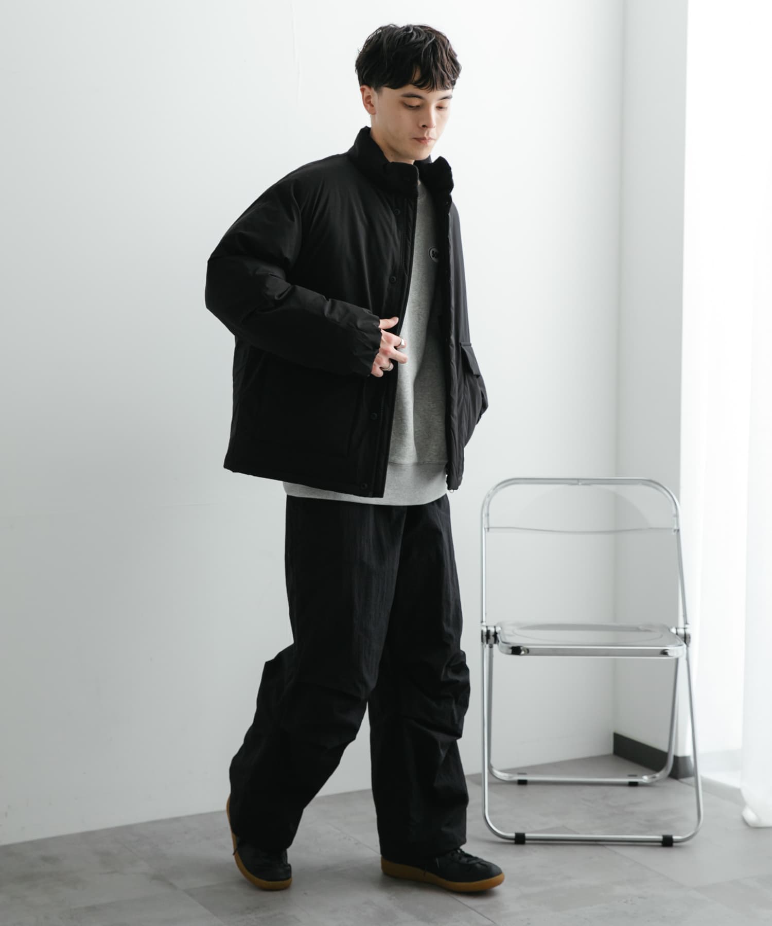 身長：173cm サイズ：L