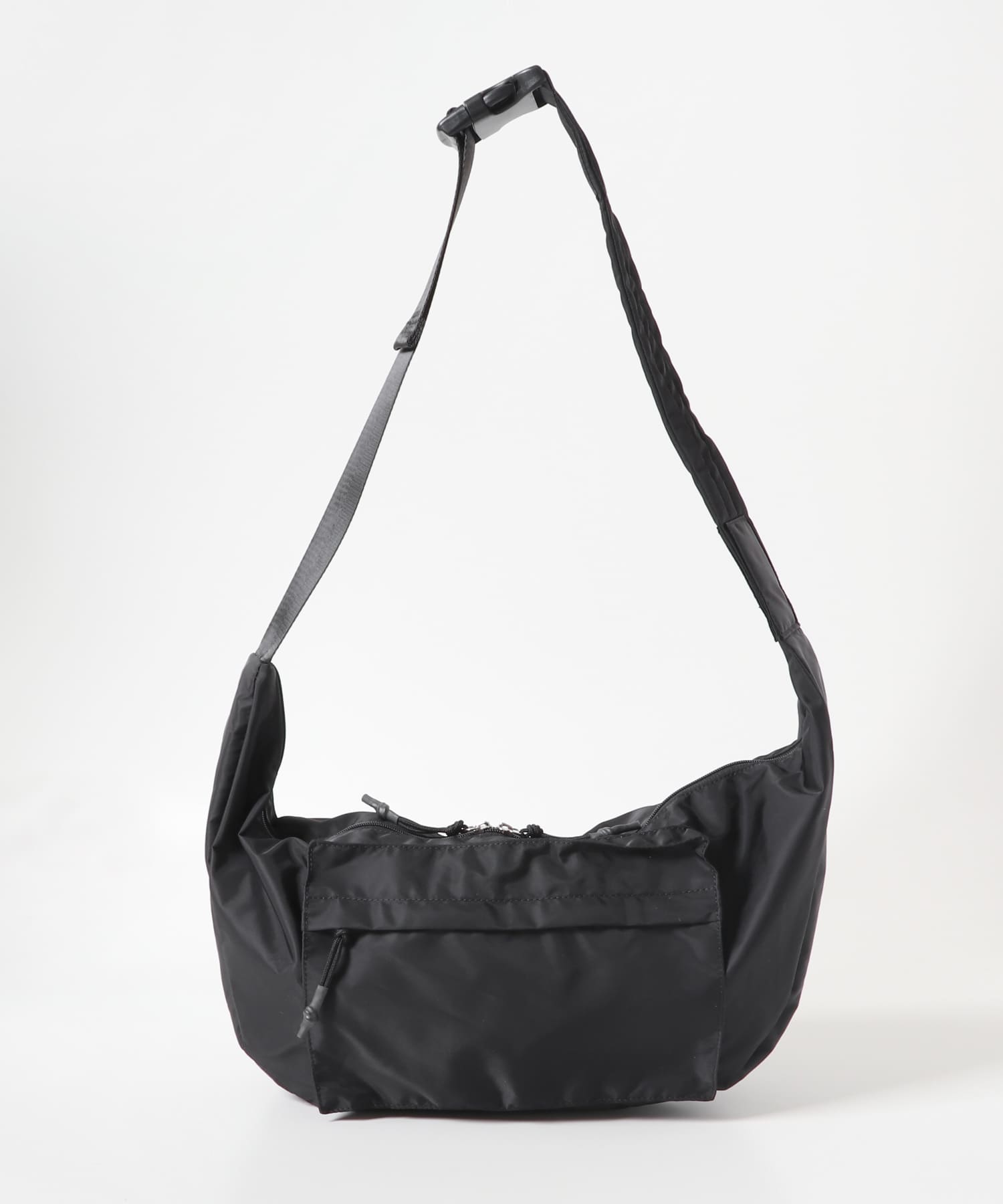 ナイロンボディバッグ BLACK one