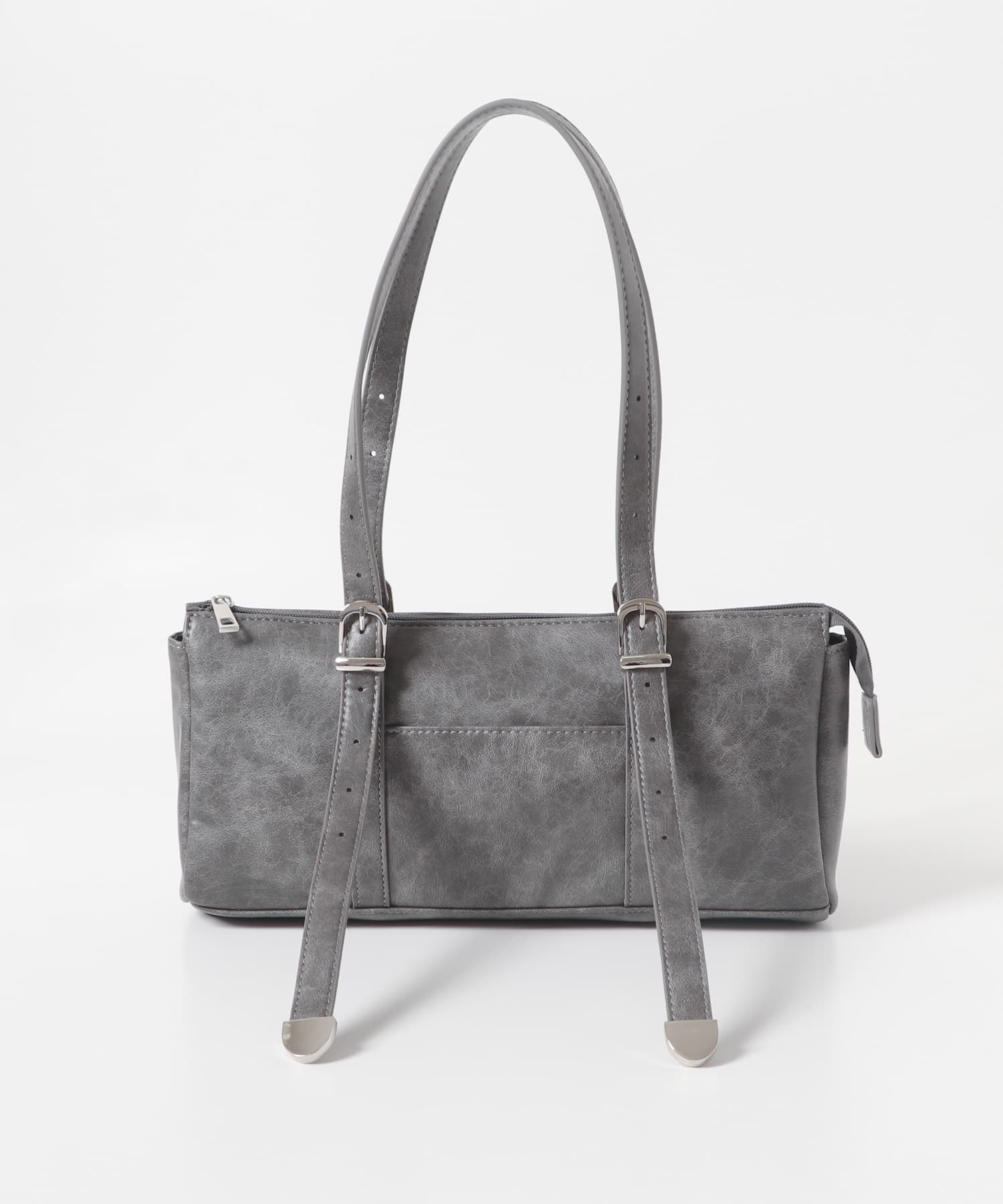 FLスクエアボストンバッグ GRAY one