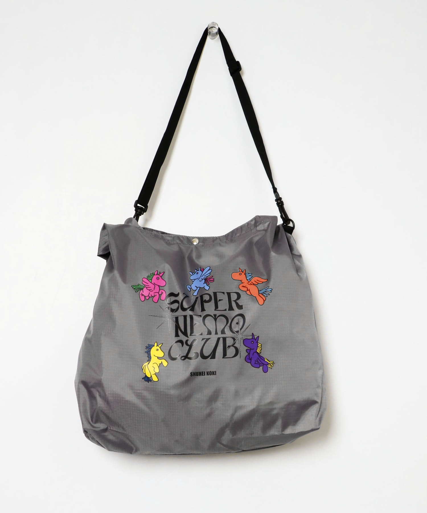 『別注』SHUHEI KOKI×SENSE OF PLACE　ショルダーバッグ GRAY one