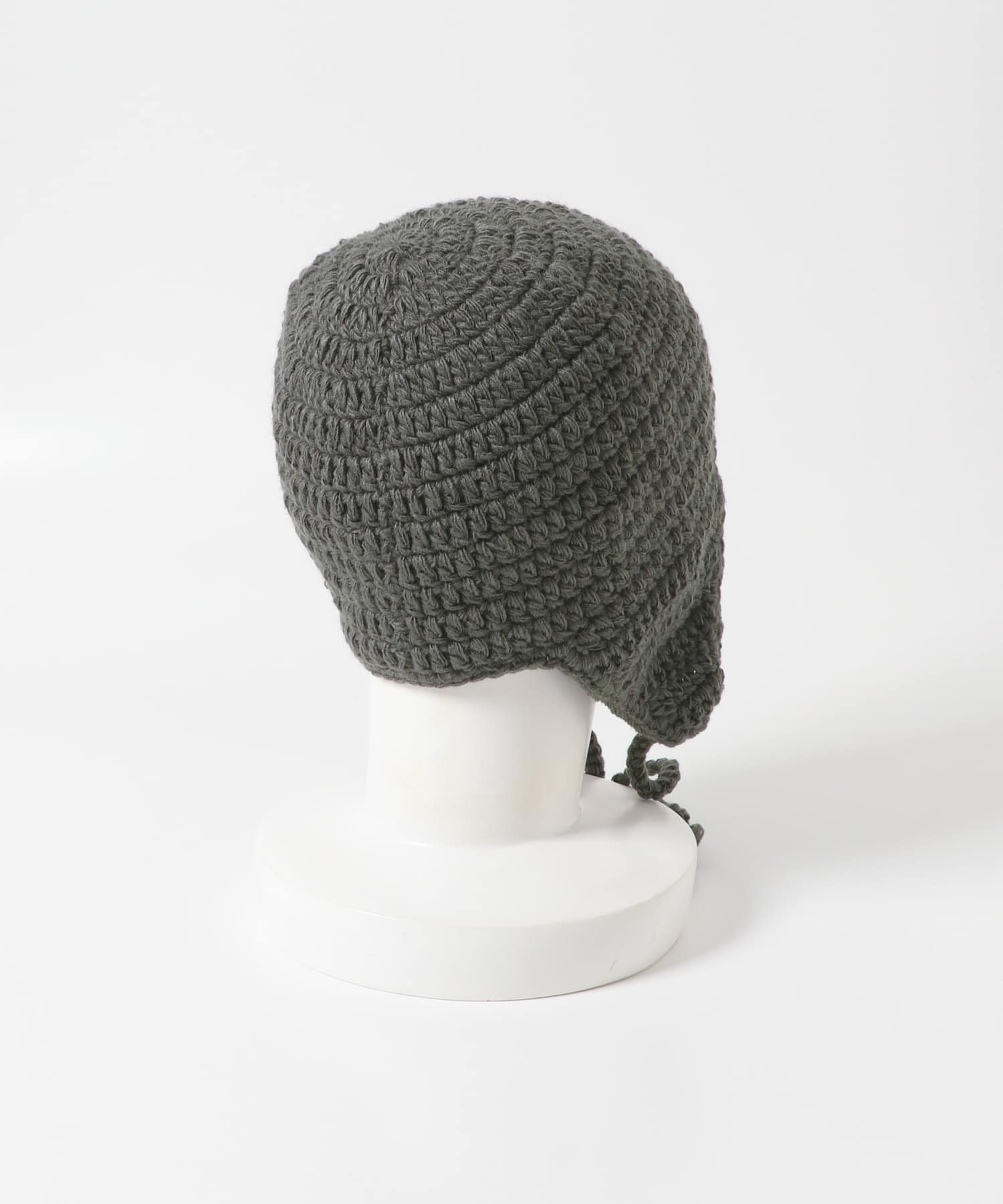 イヤーフラップニットキャップ GRAY one