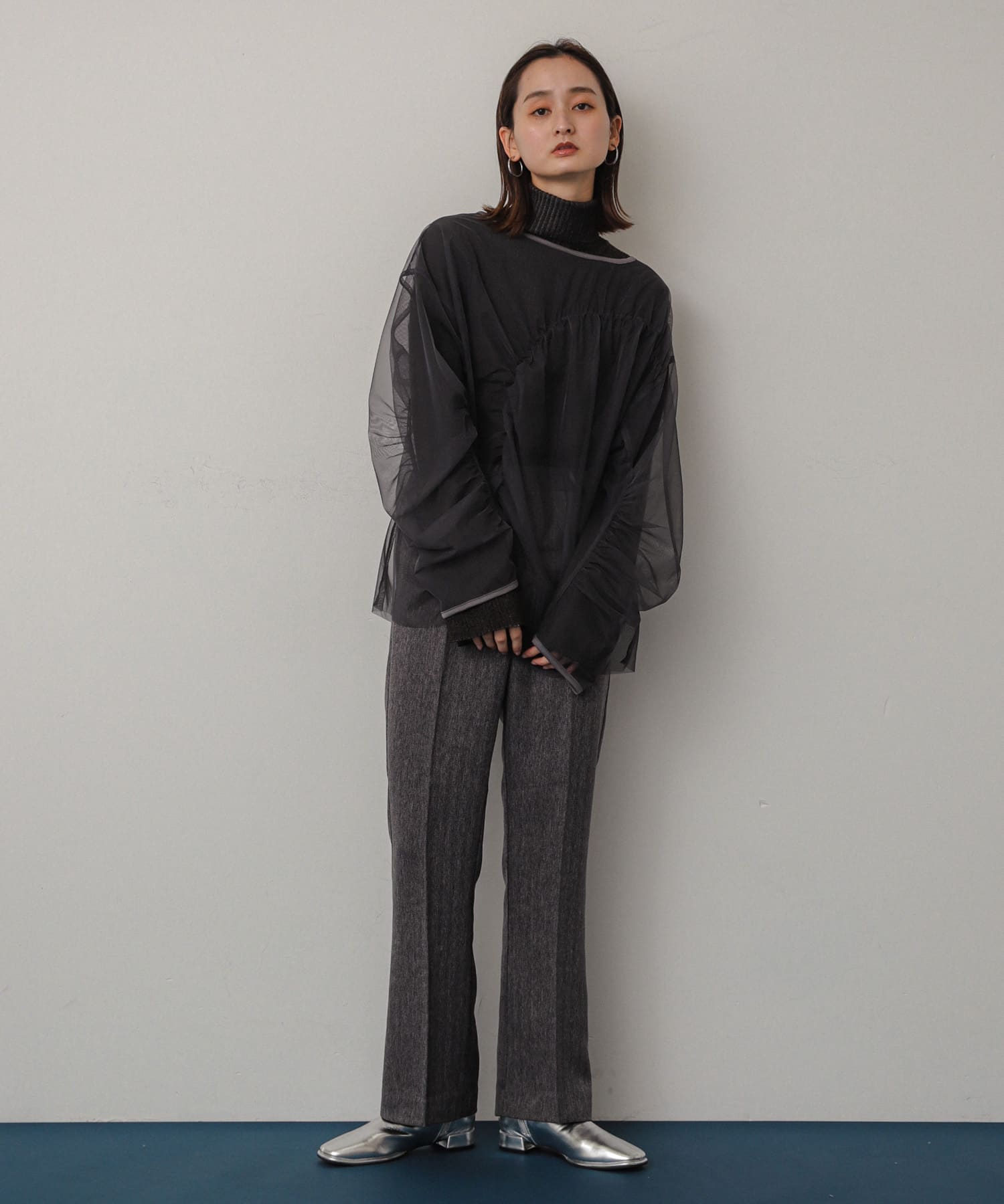 身長：169cm サイズ：one