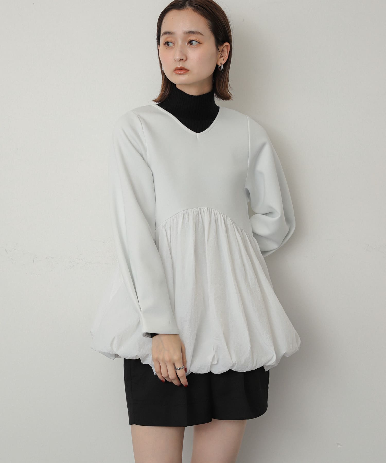 身長：169cm サイズ：one