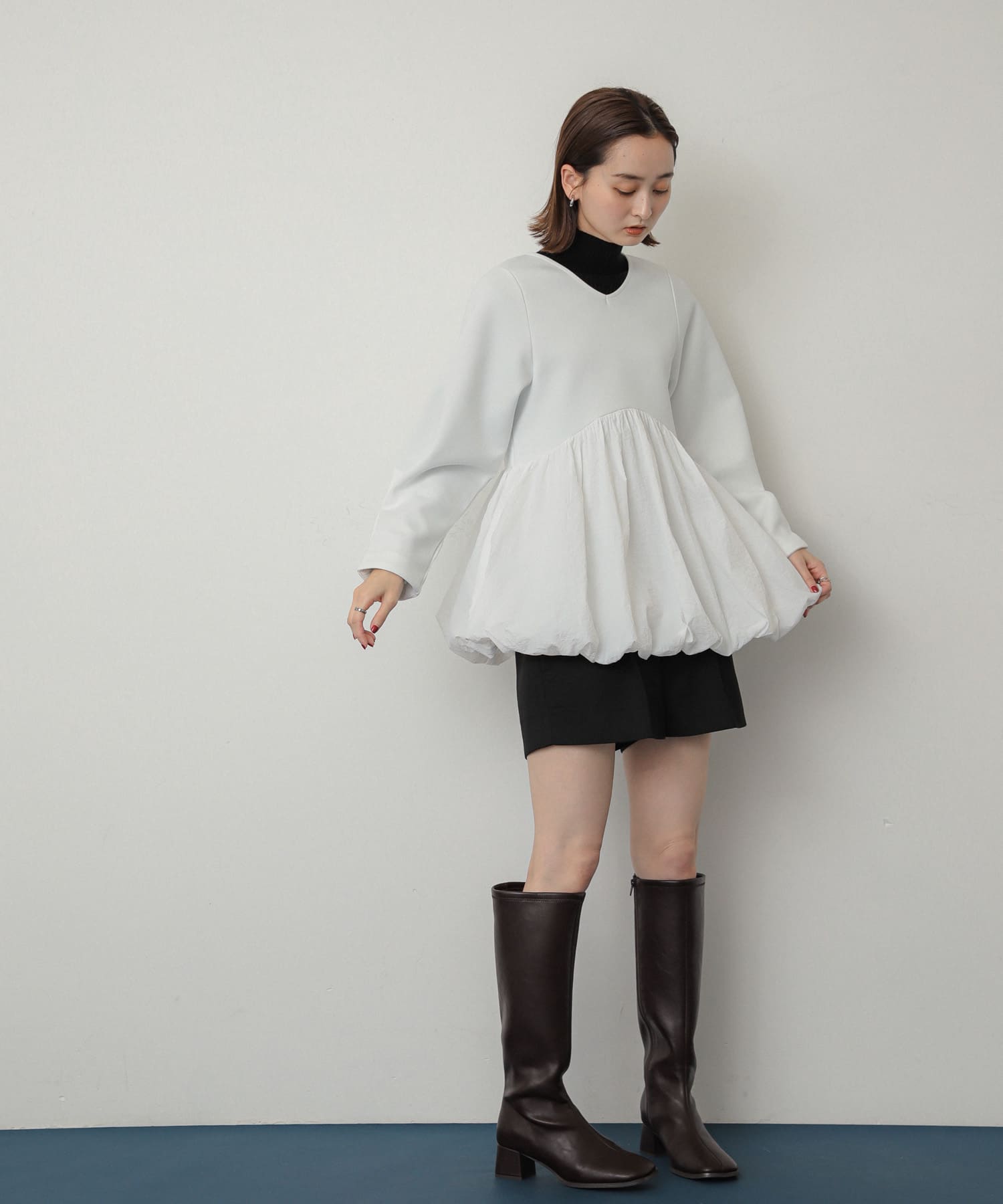 身長：169cm サイズ：one