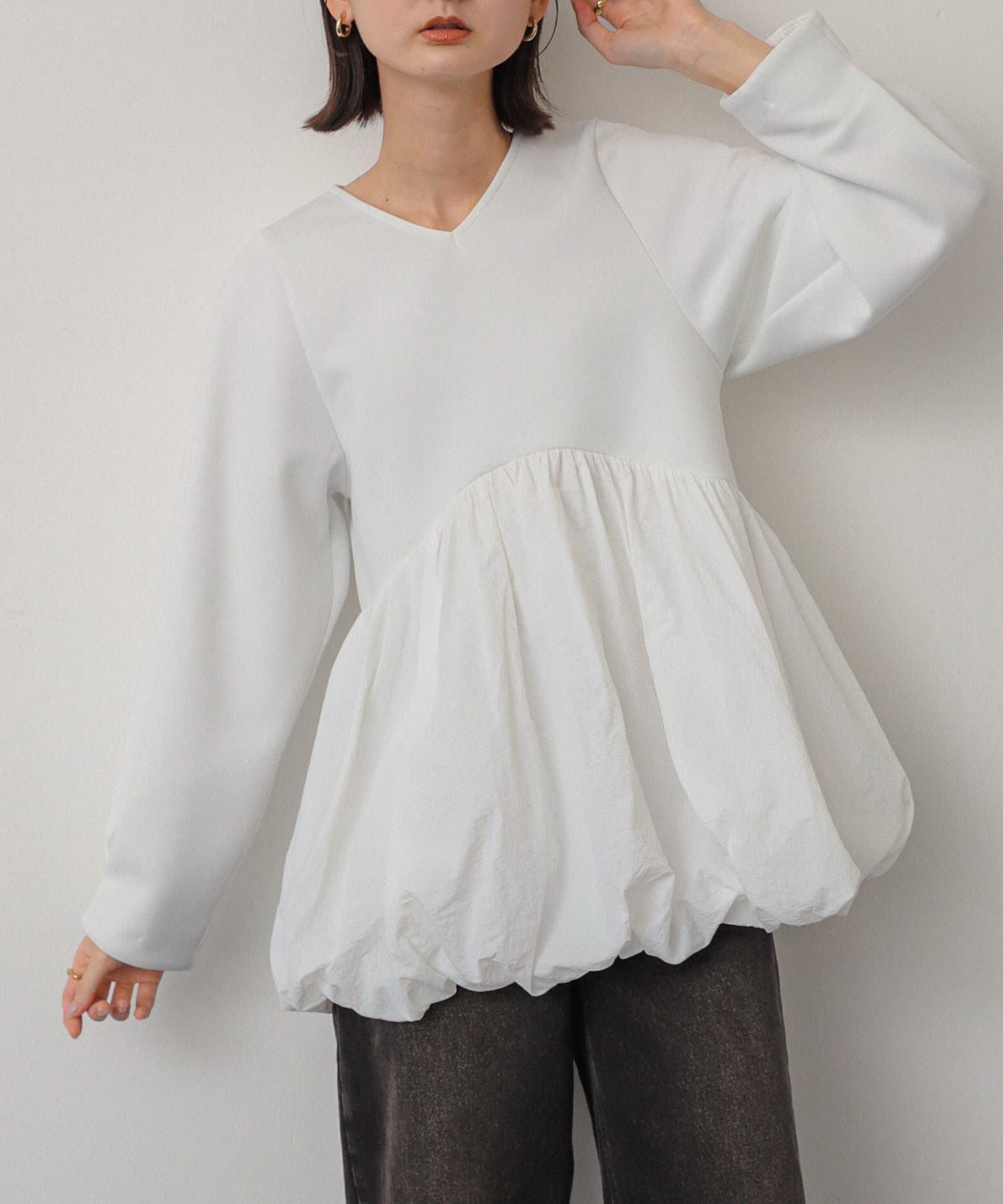 身長：169cm サイズ：one