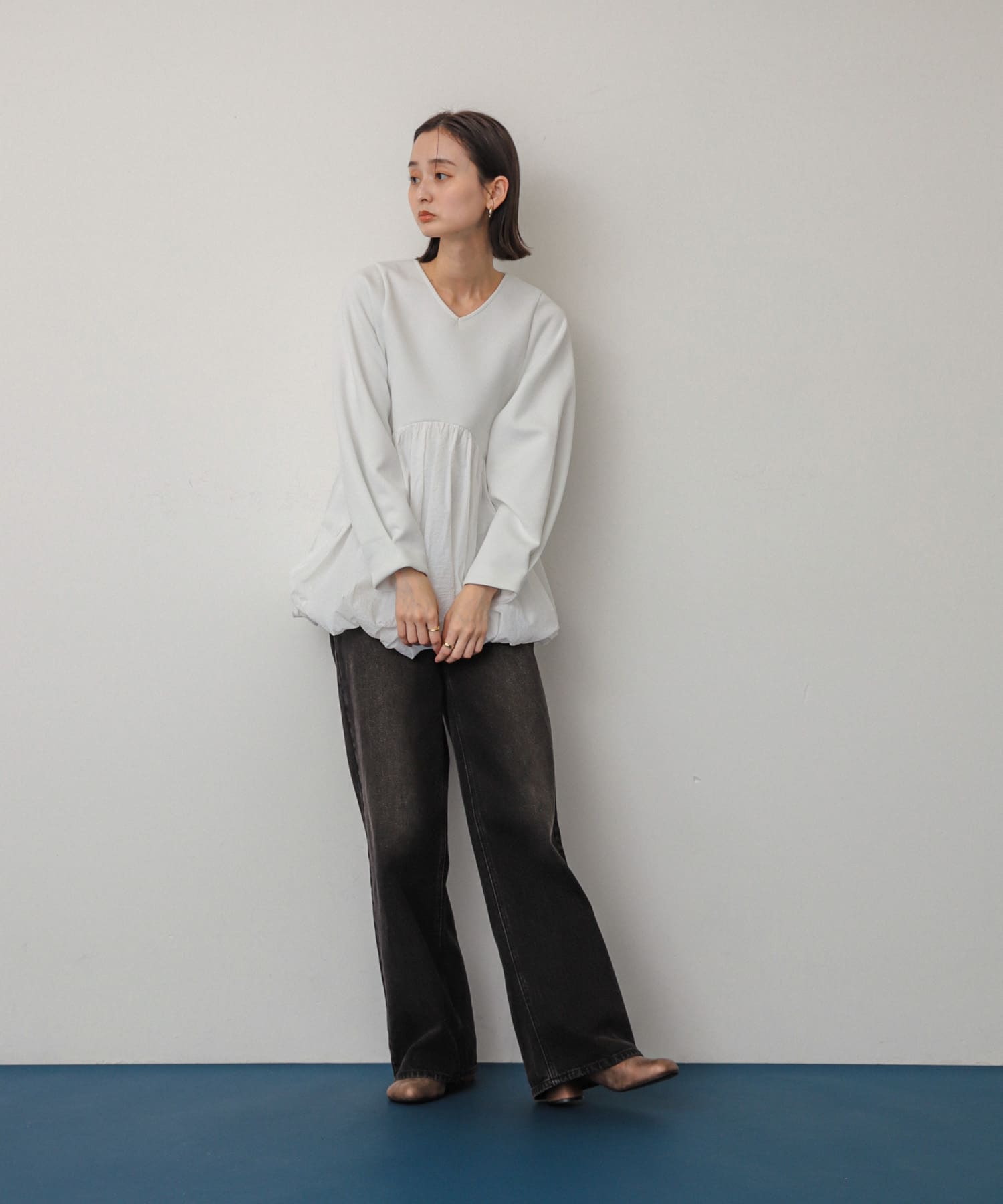 身長：169cm サイズ：one