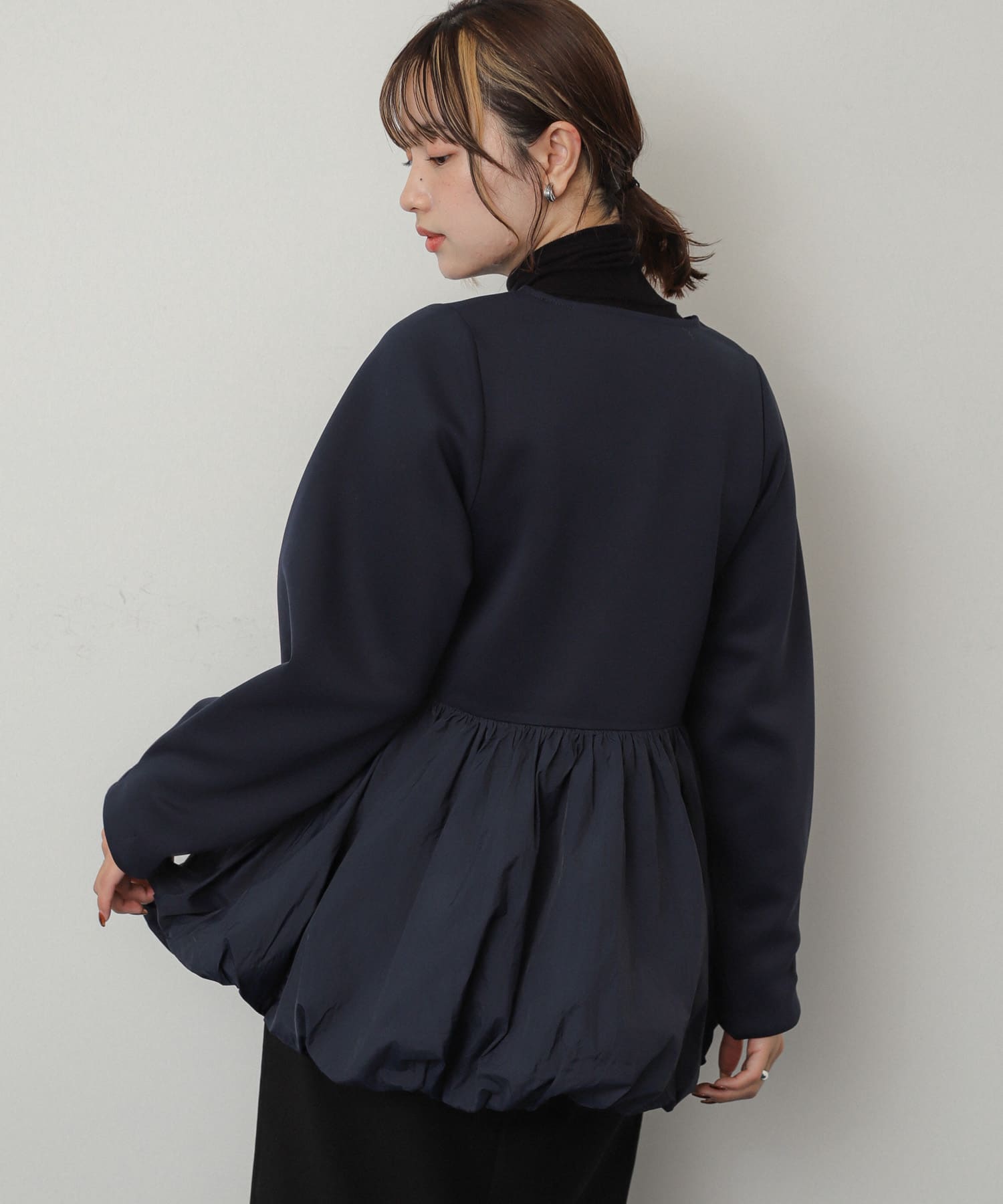 身長：158cm サイズ：one