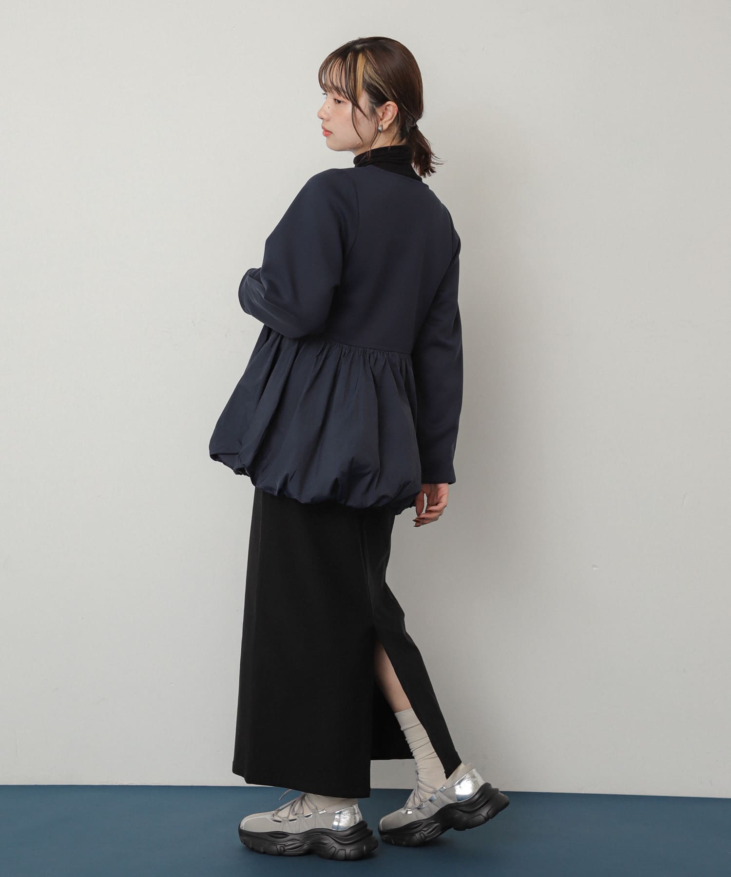 身長：158cm サイズ：one