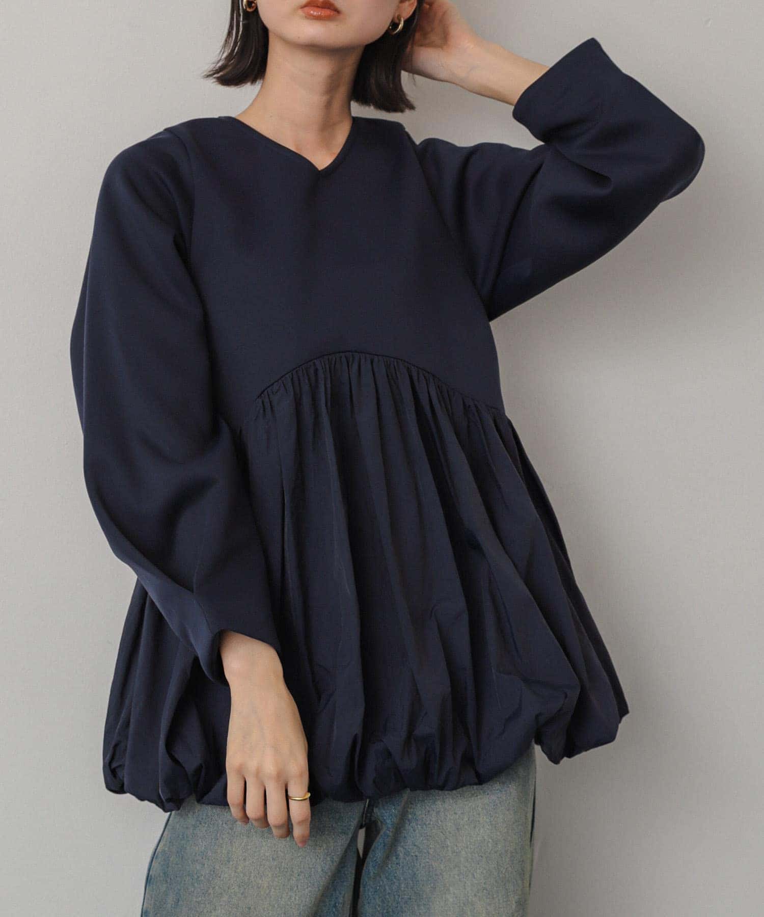 身長：169cm サイズ：one