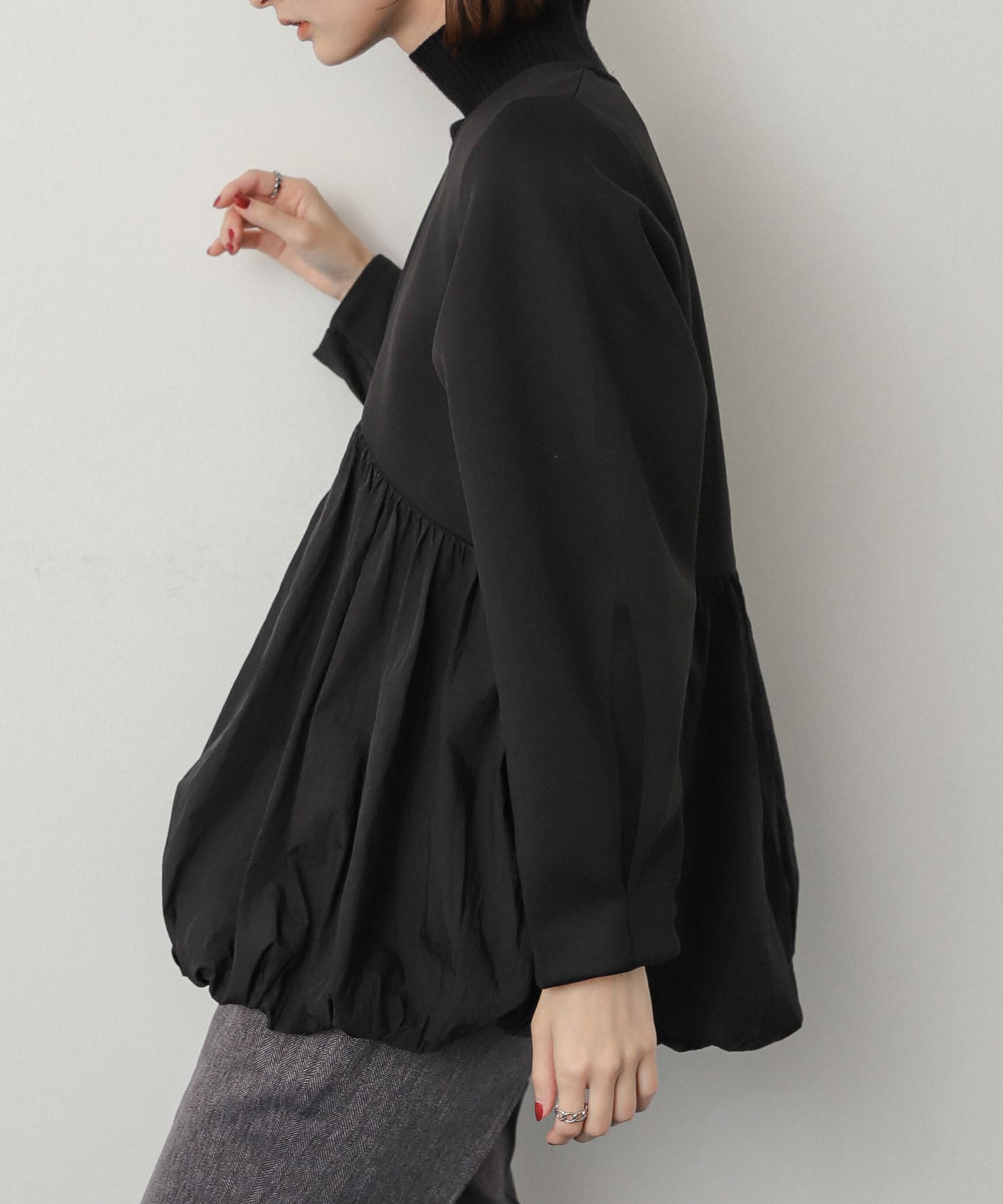 身長：169cm サイズ：one