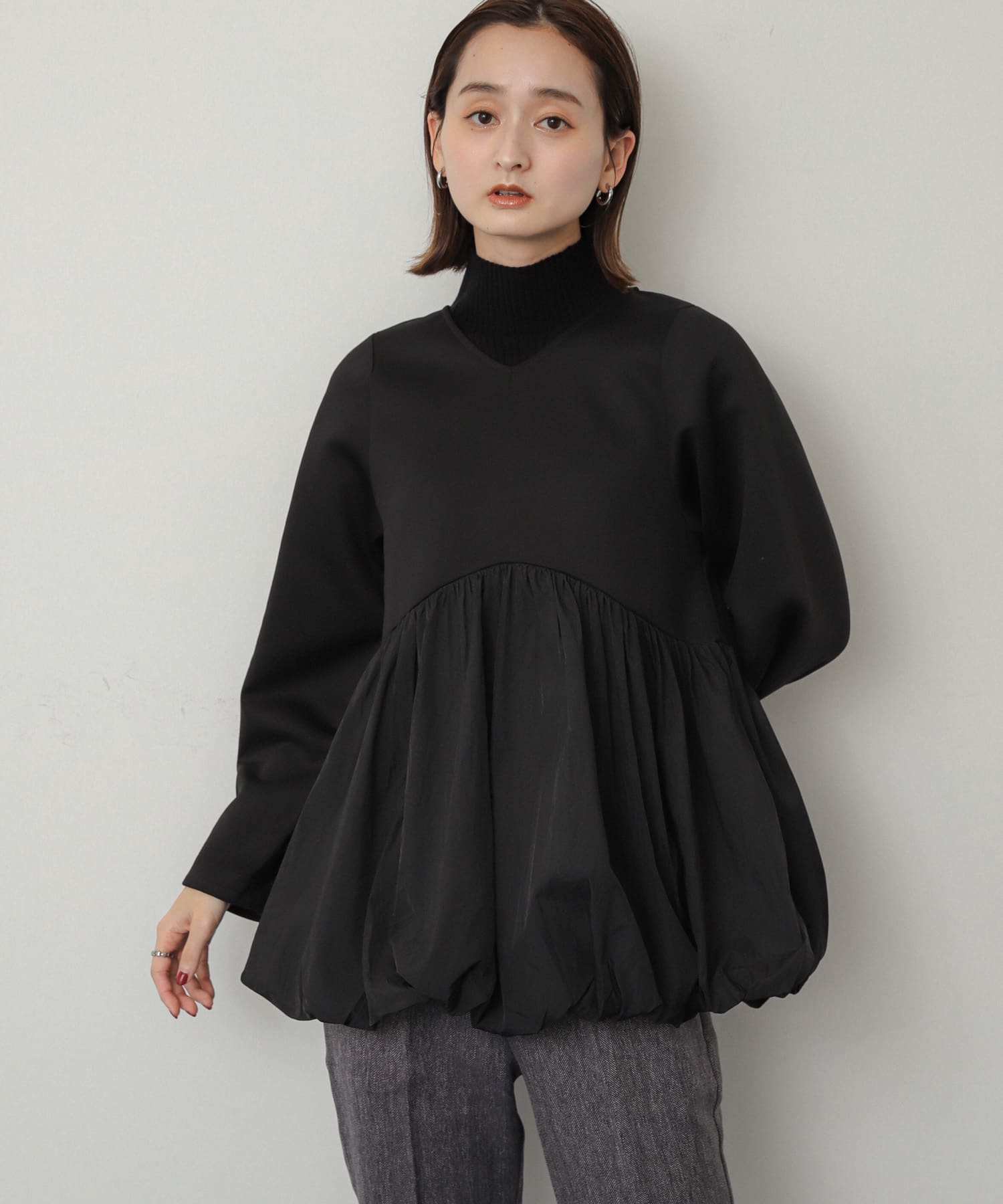 身長：169cm サイズ：one