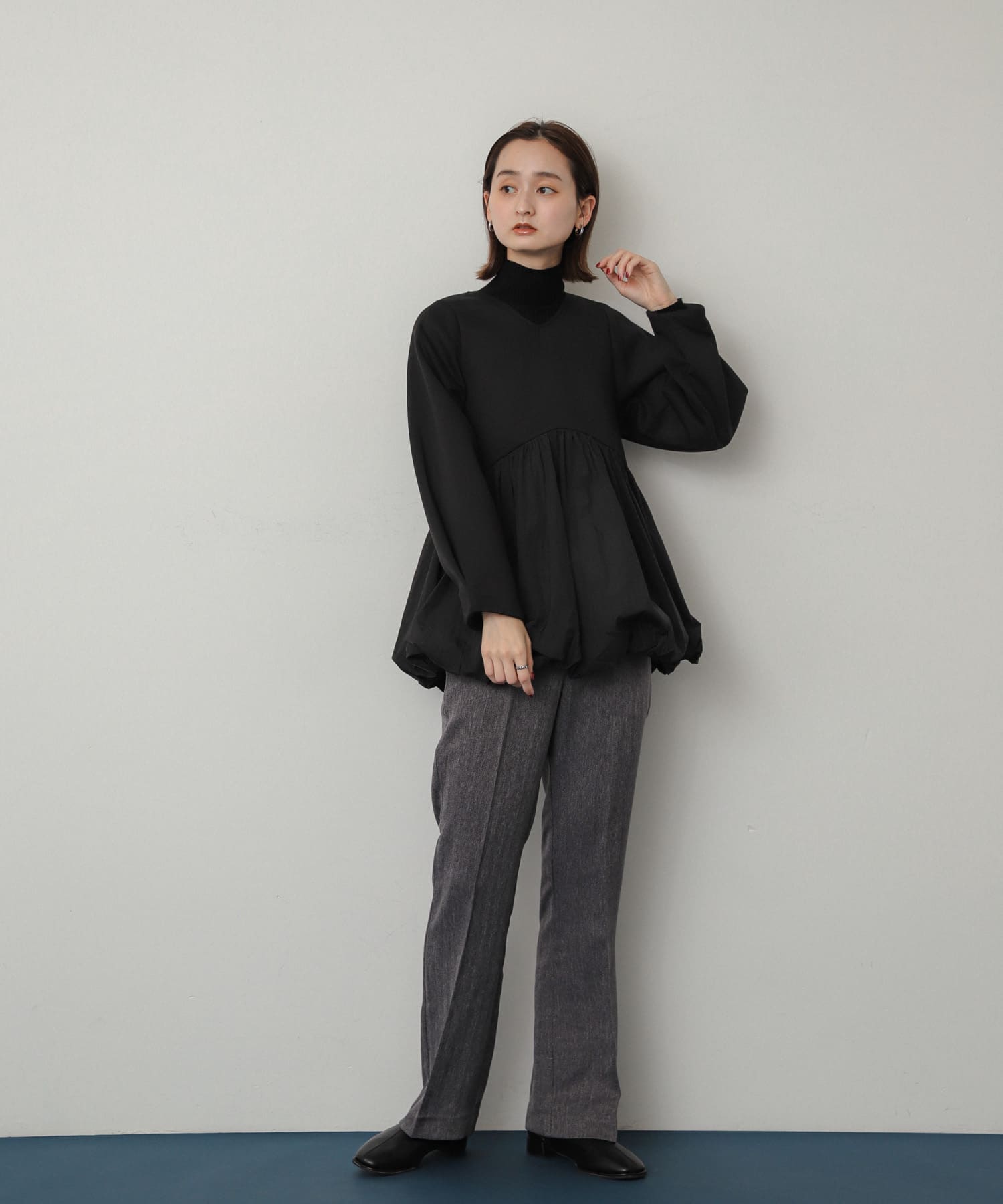 身長：169cm サイズ：one