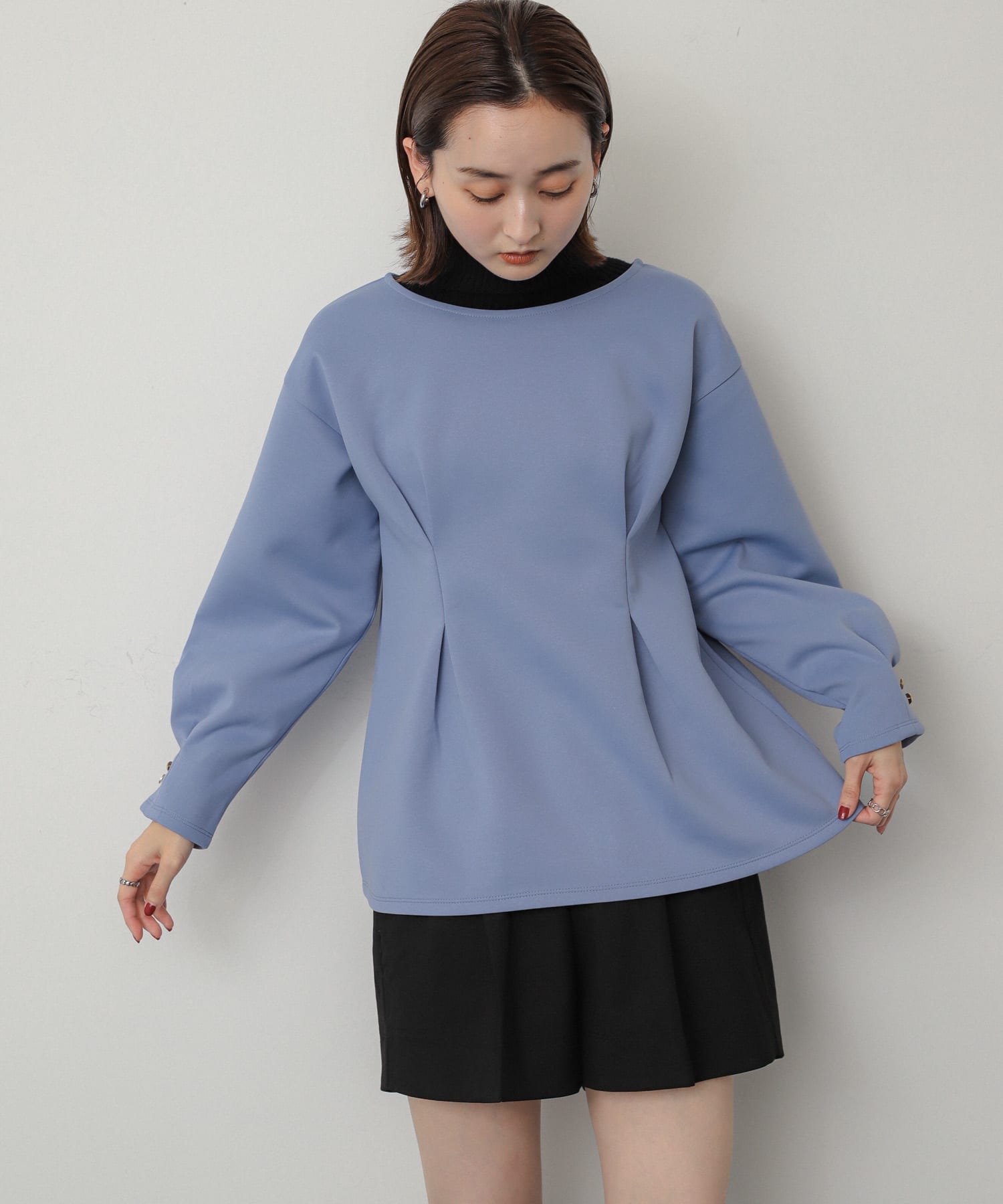 身長：169cm サイズ：one