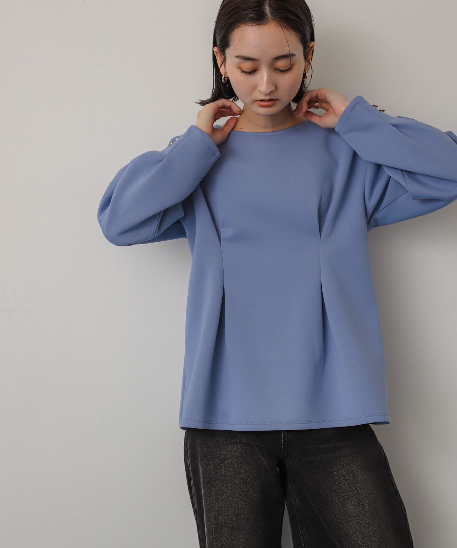 身長：169cm サイズ：one